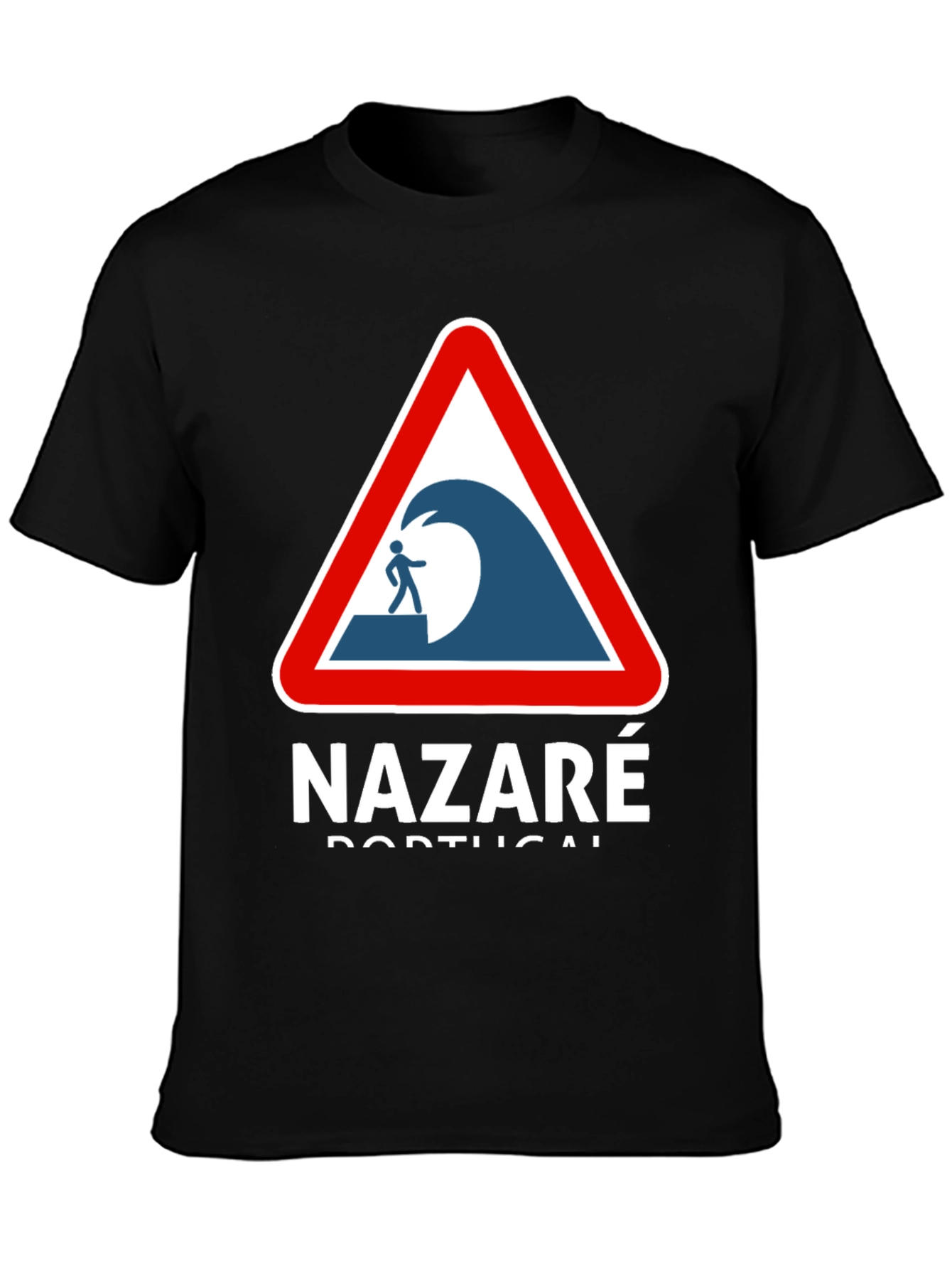 Nazaré Portugal Wave Warning T-Shirt