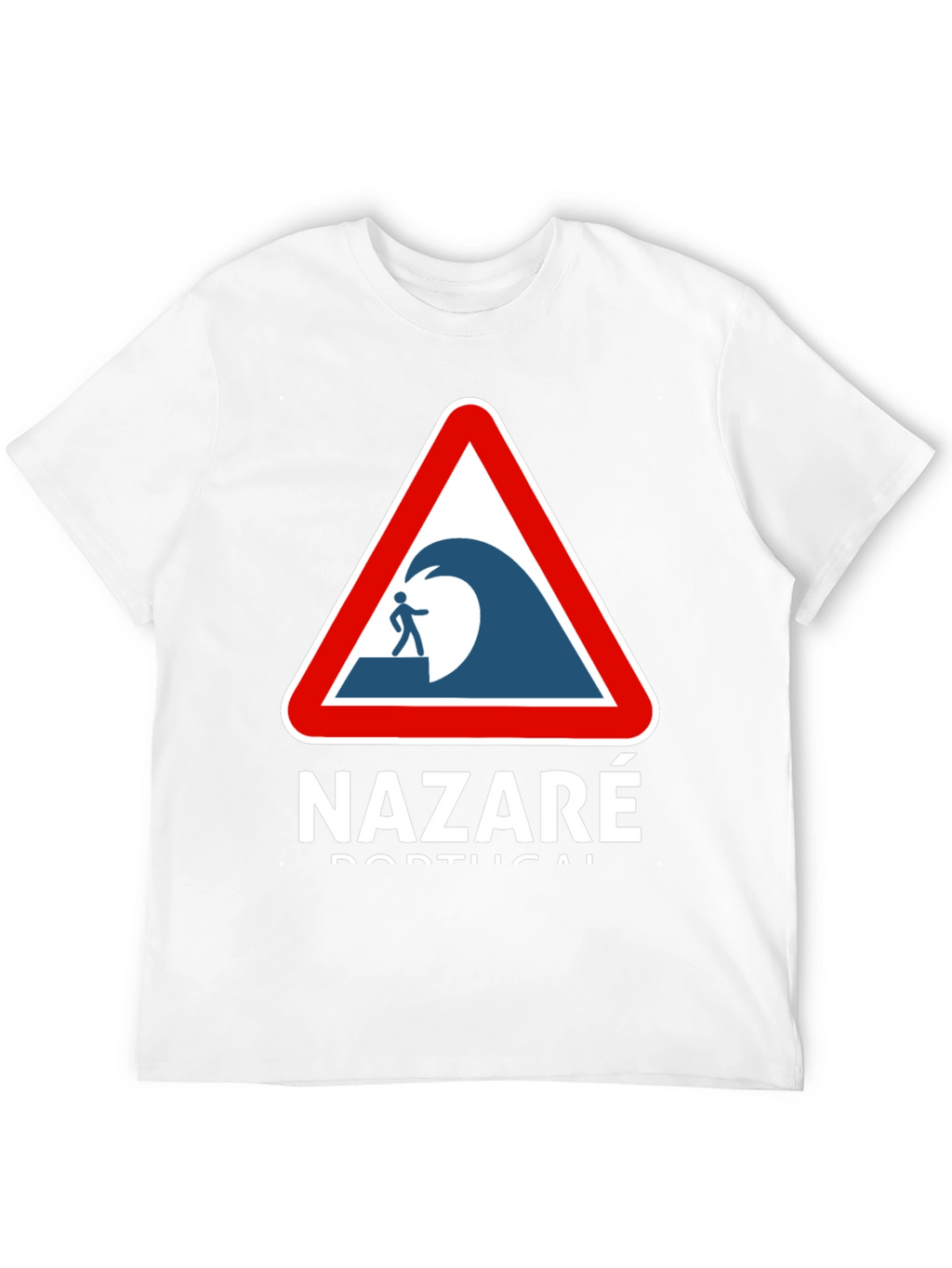 Nazaré Portugal Wave Warning T-Shirt