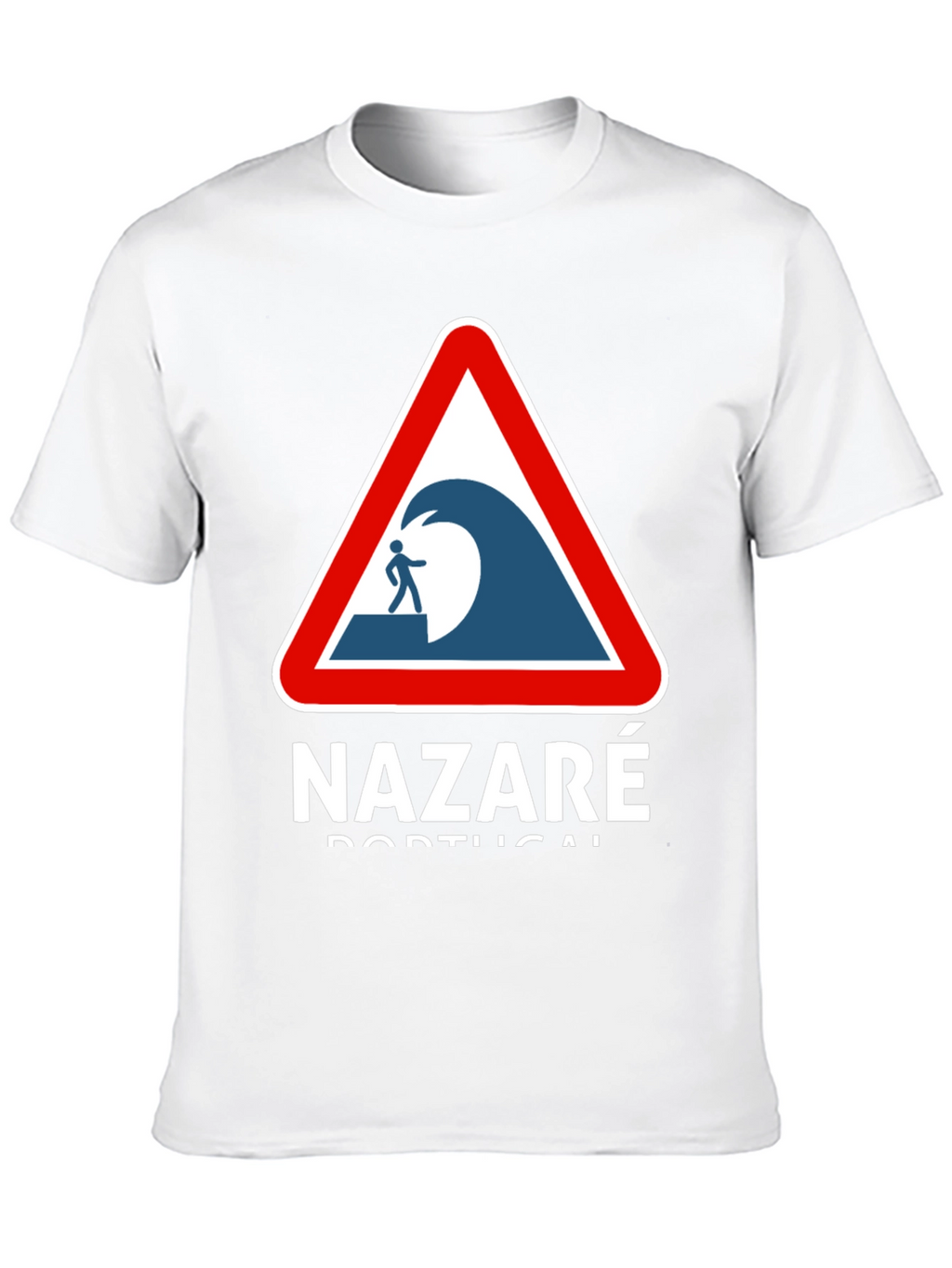 Nazaré Portugal Wave Warning T-Shirt