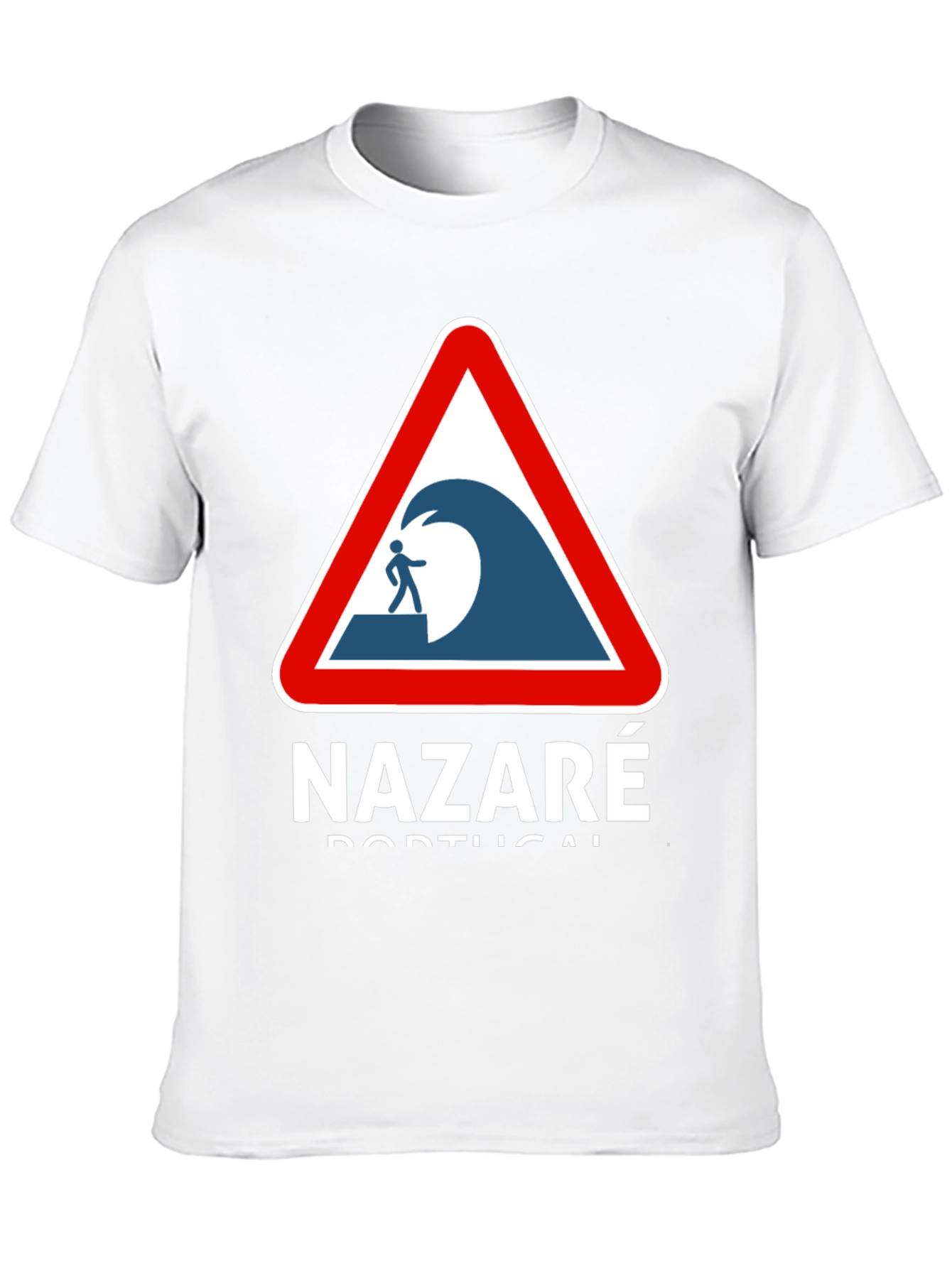Nazaré Portugal Wave Warning T-Shirt