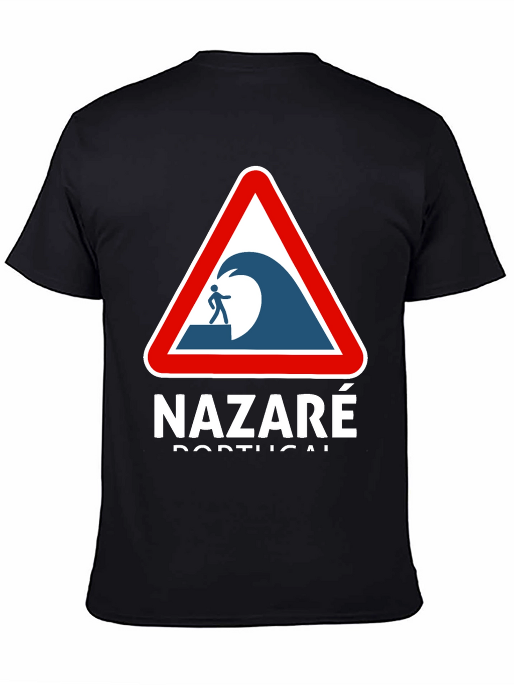 Nazaré Portugal Wave Warning T-Shirt