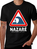 Nazaré Portugal Wave Warning T-Shirt