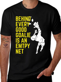 Goalkeeper Graphic Tee - Behind Every Good Goalie