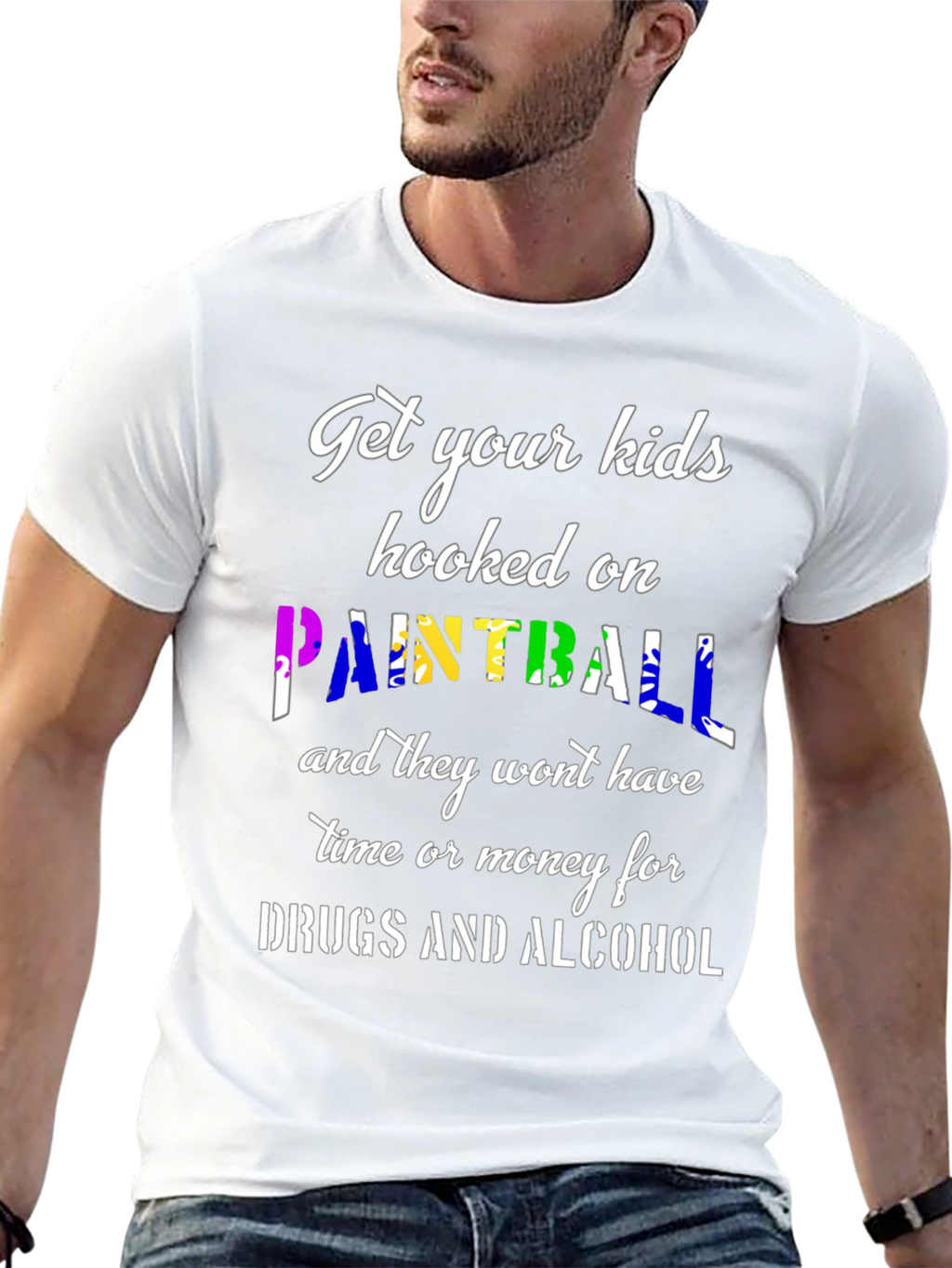 Get Your Kids Hooked on Paintball T-Shirt