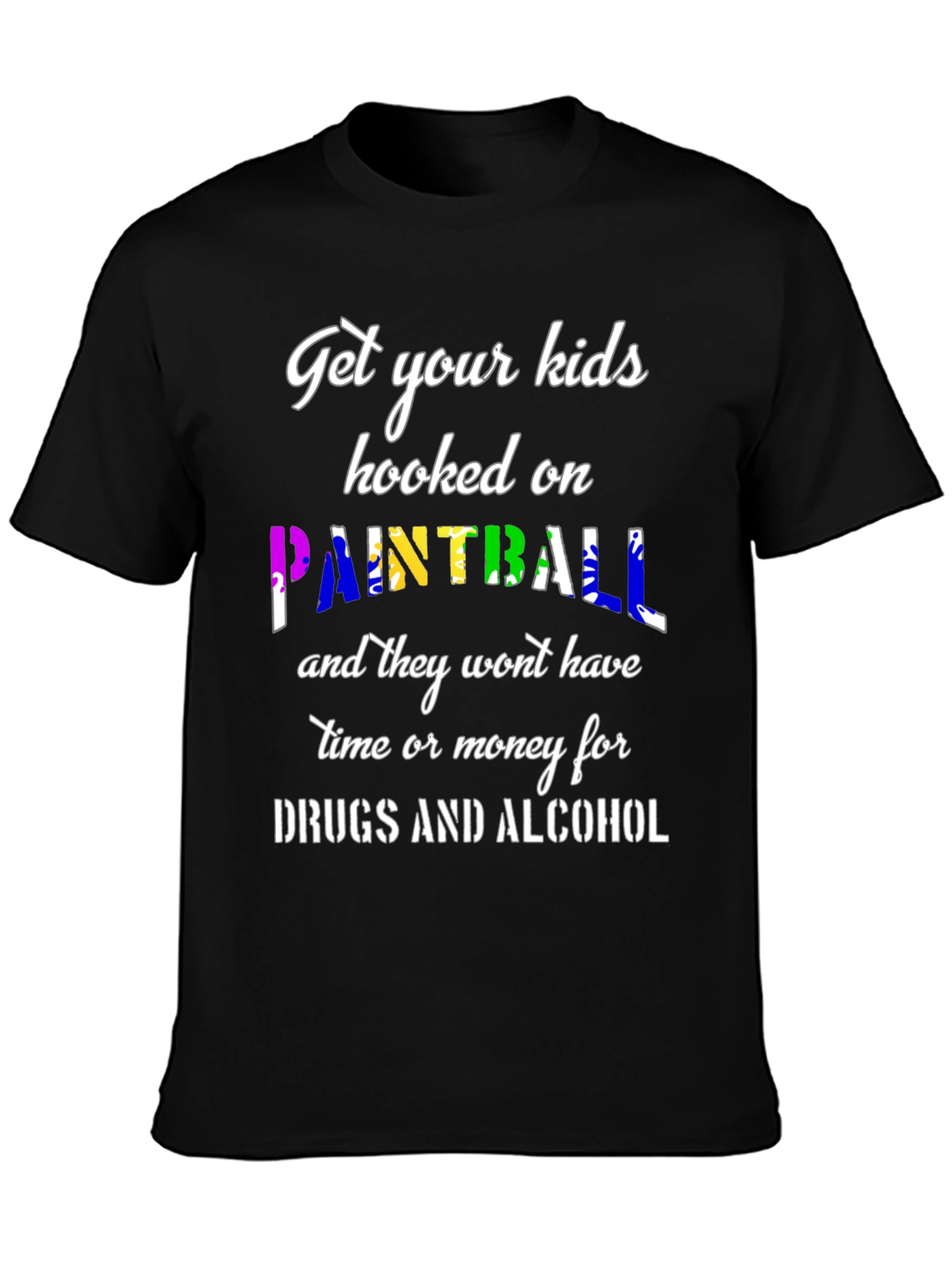 Get Your Kids Hooked on Paintball T-Shirt