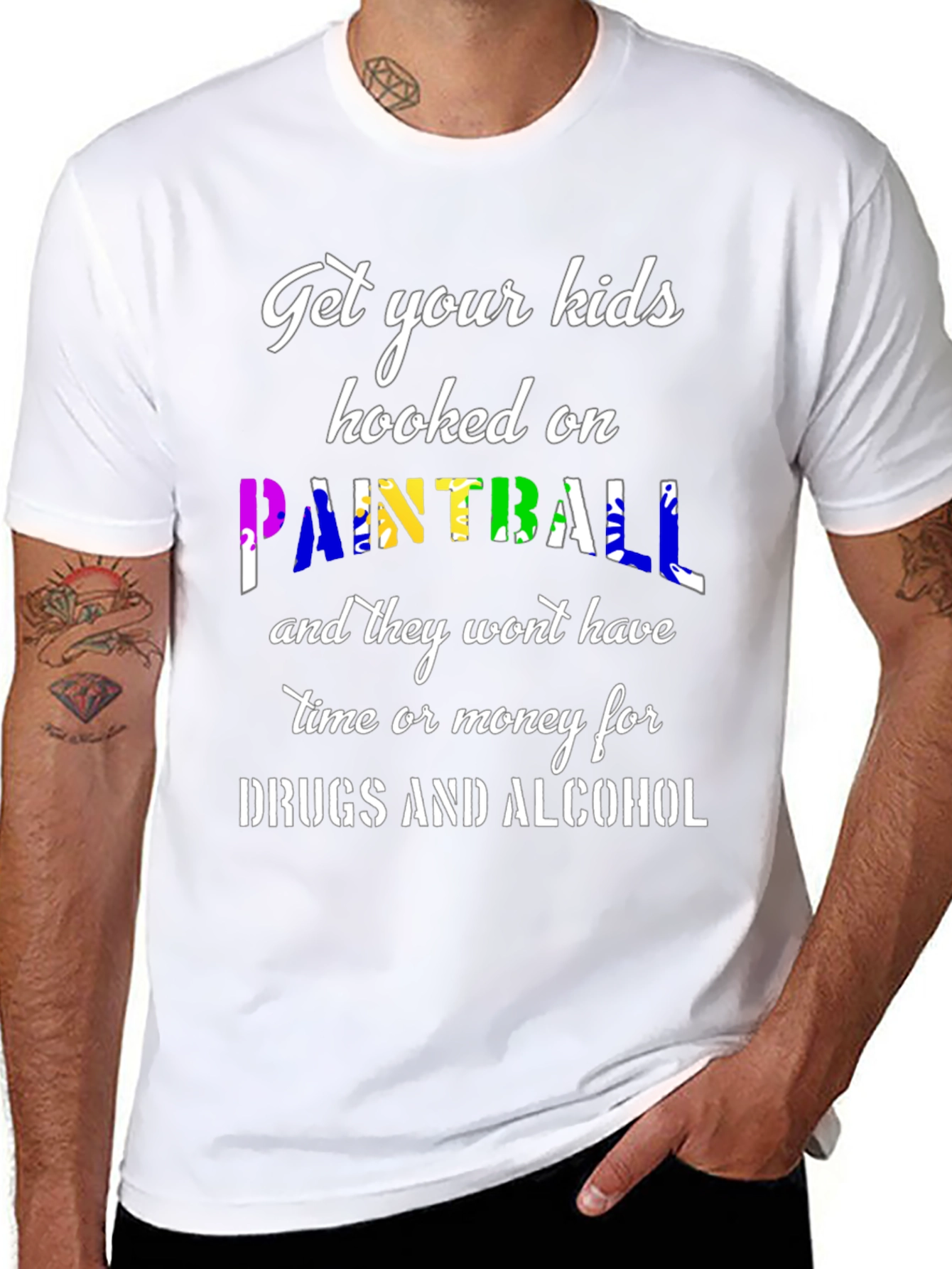 Get Your Kids Hooked on Paintball T-Shirt