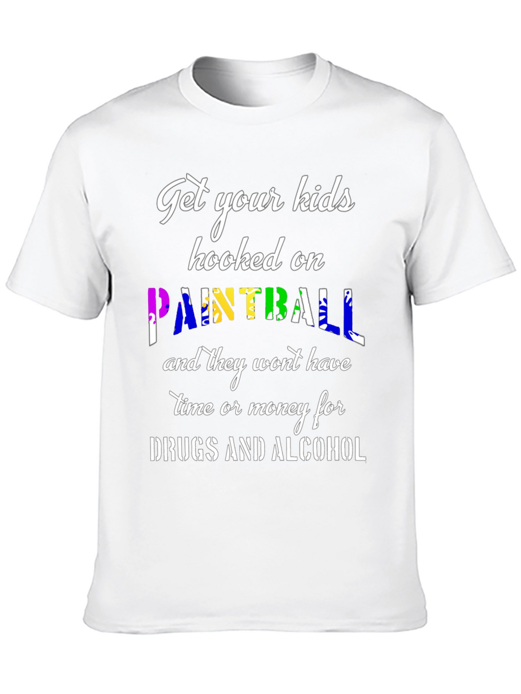 Get Your Kids Hooked on Paintball T-Shirt