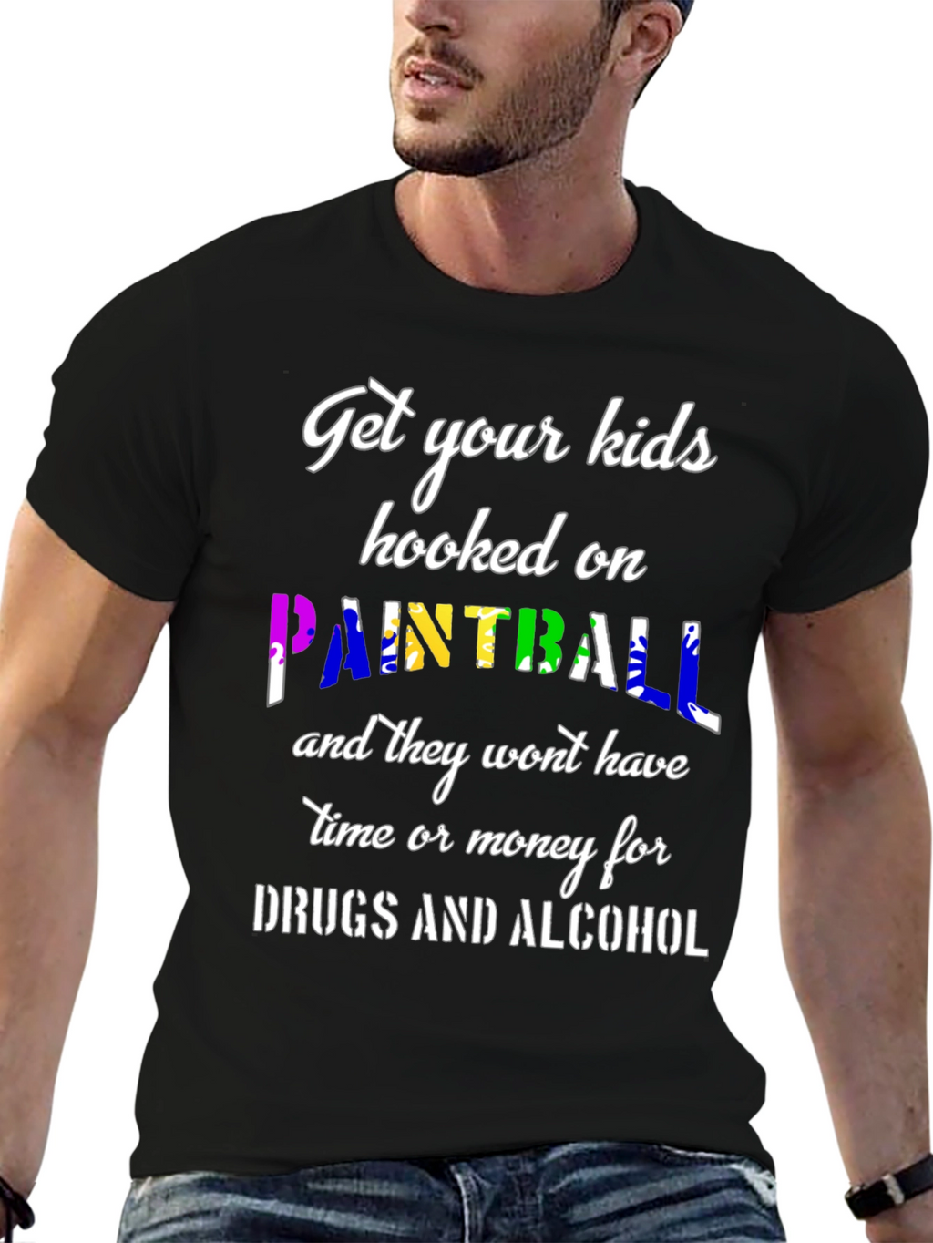Get Your Kids Hooked on Paintball T-Shirt