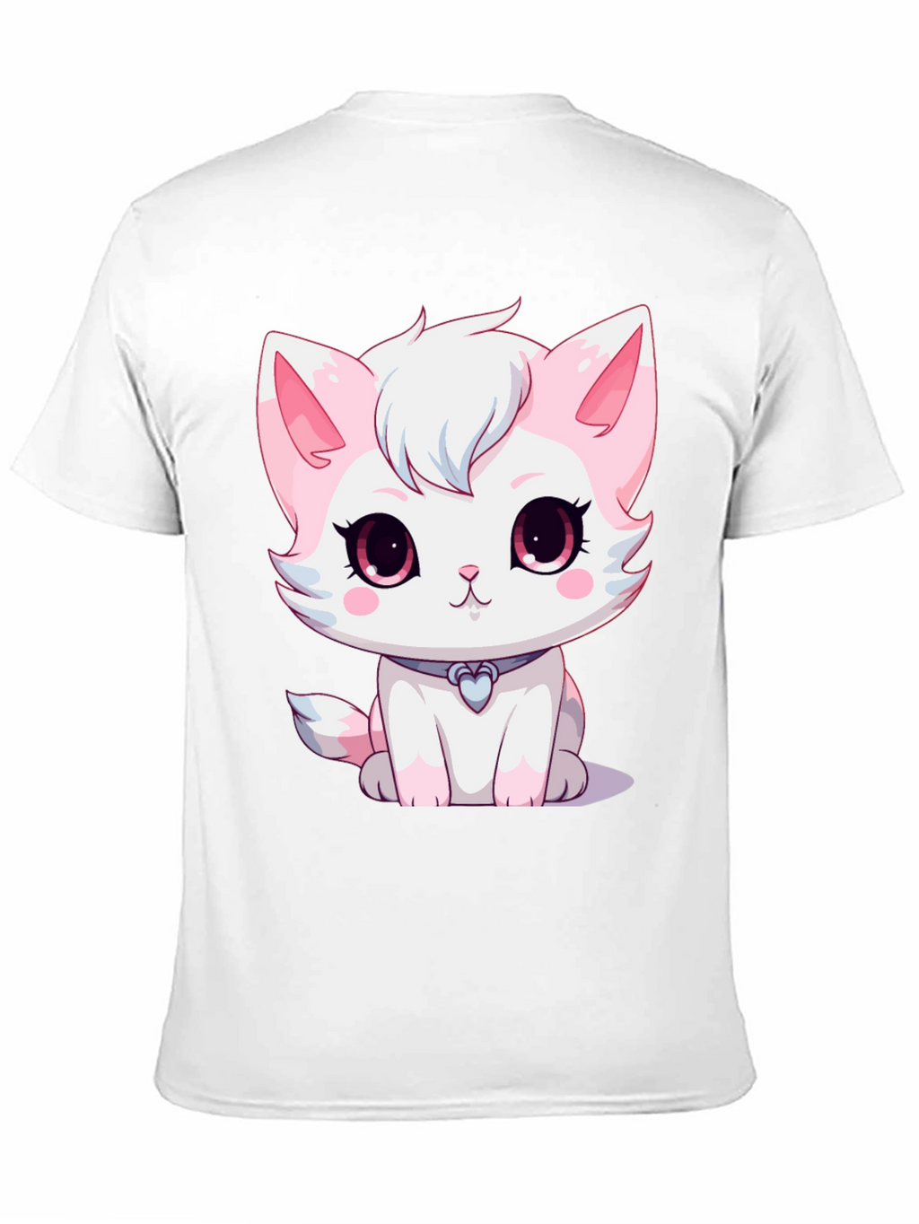 Cute Cartoon Kitten T-Shirt