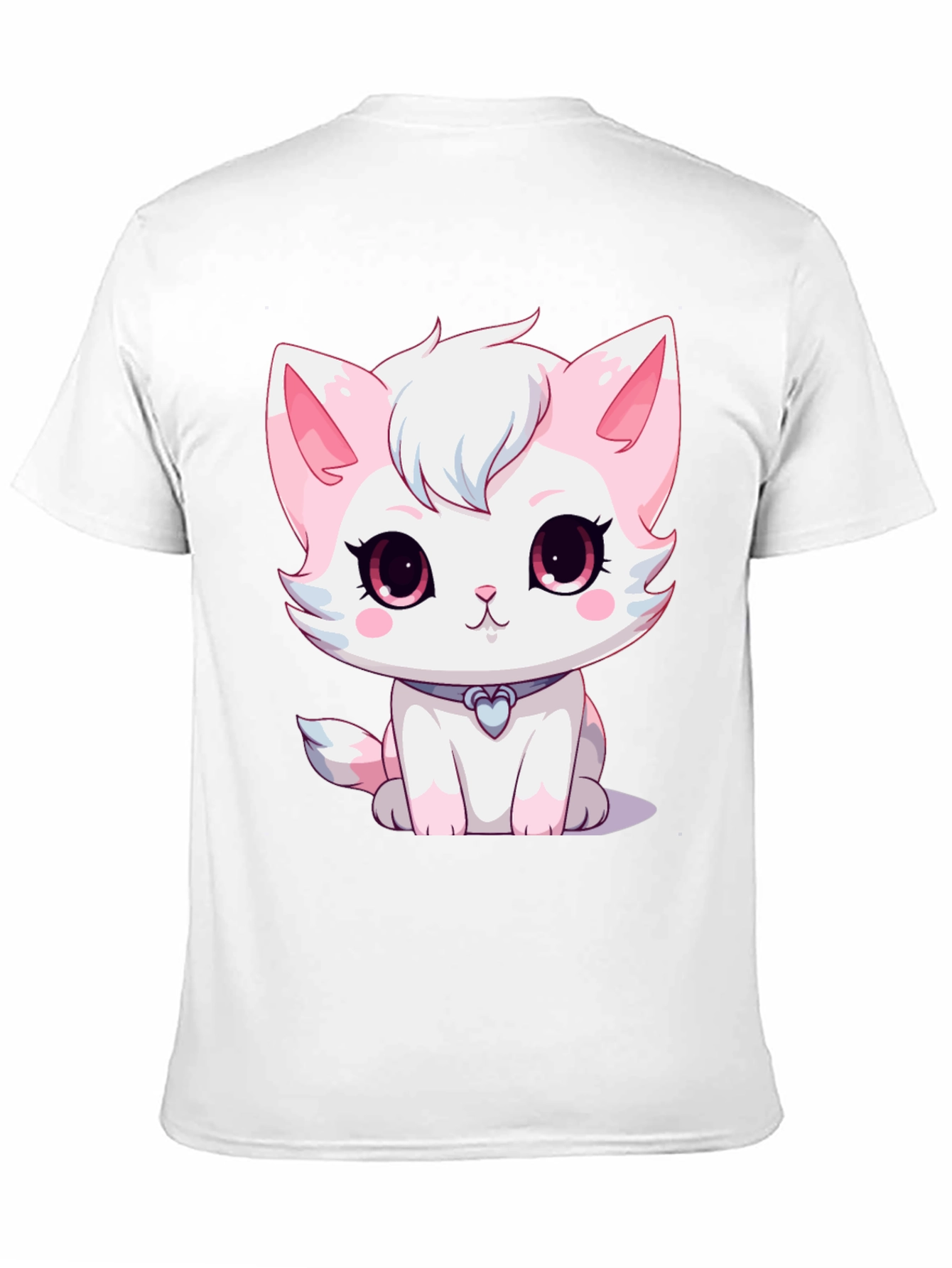 Cute Cartoon Kitten T-Shirt