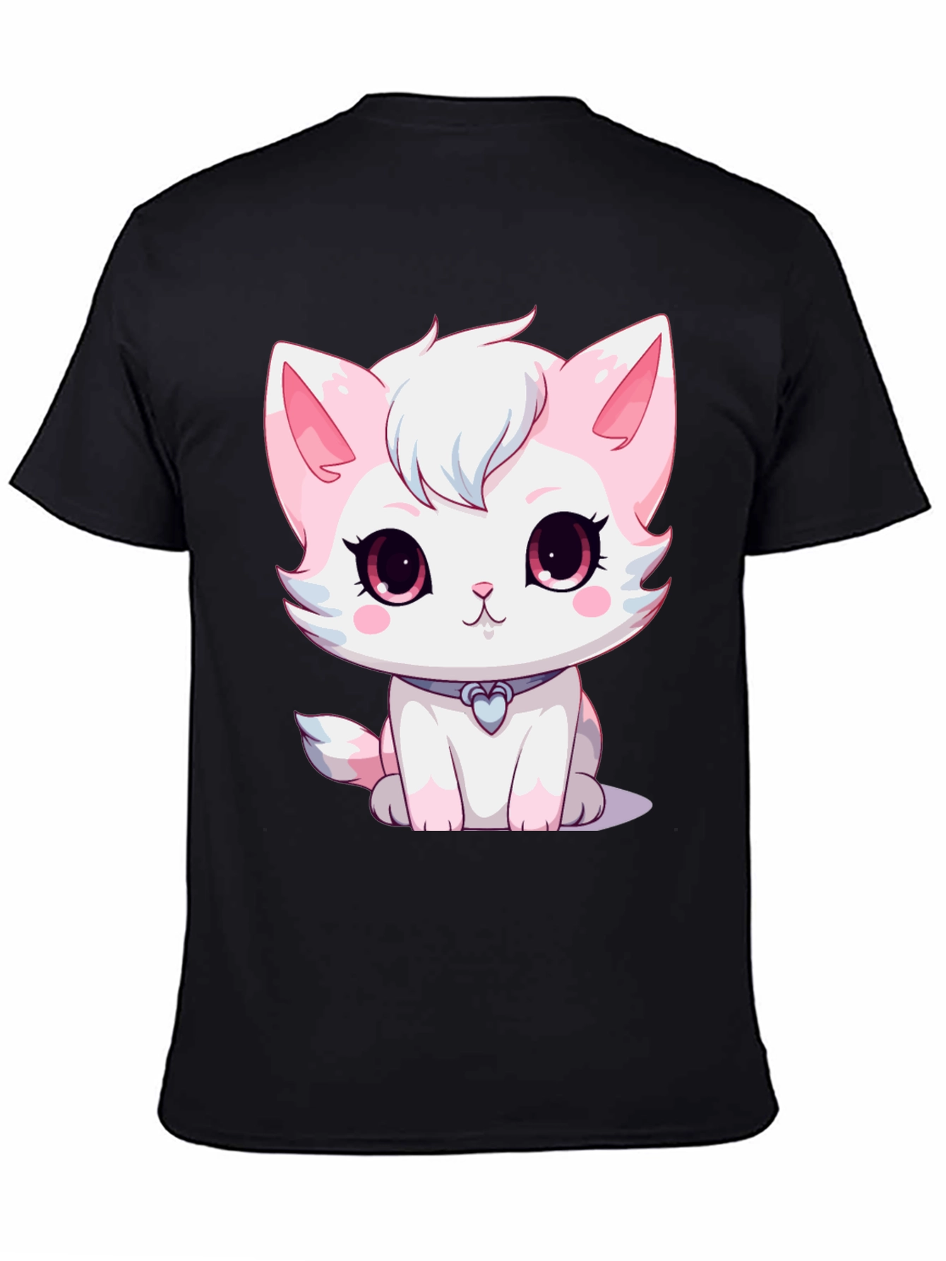 Cute Cartoon Kitten T-Shirt