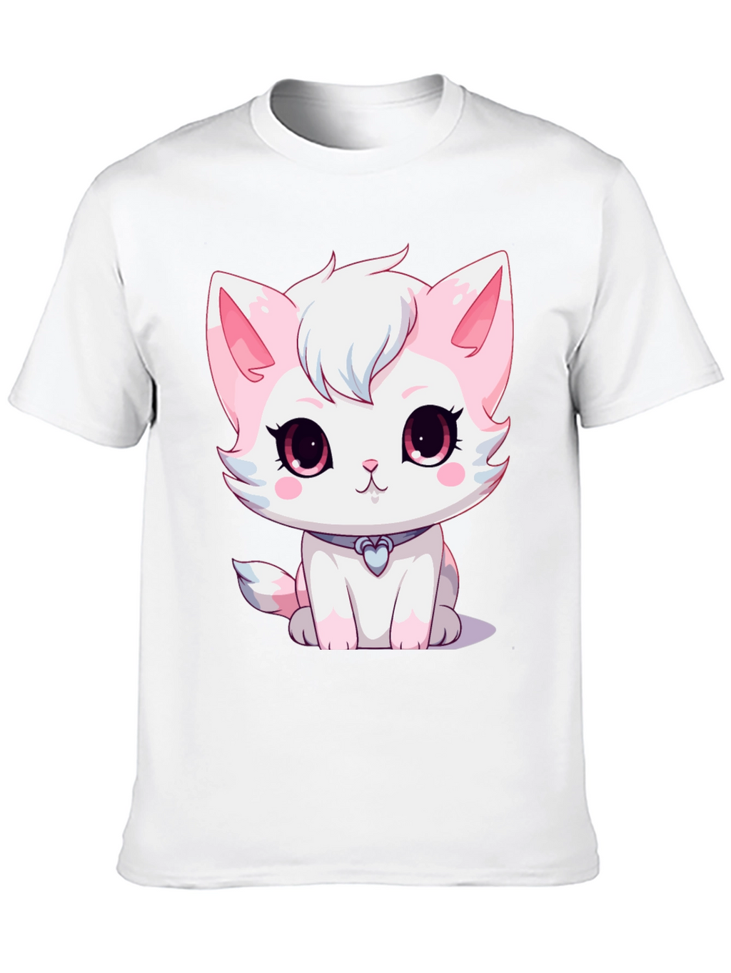 Cute Cartoon Kitten T-Shirt
