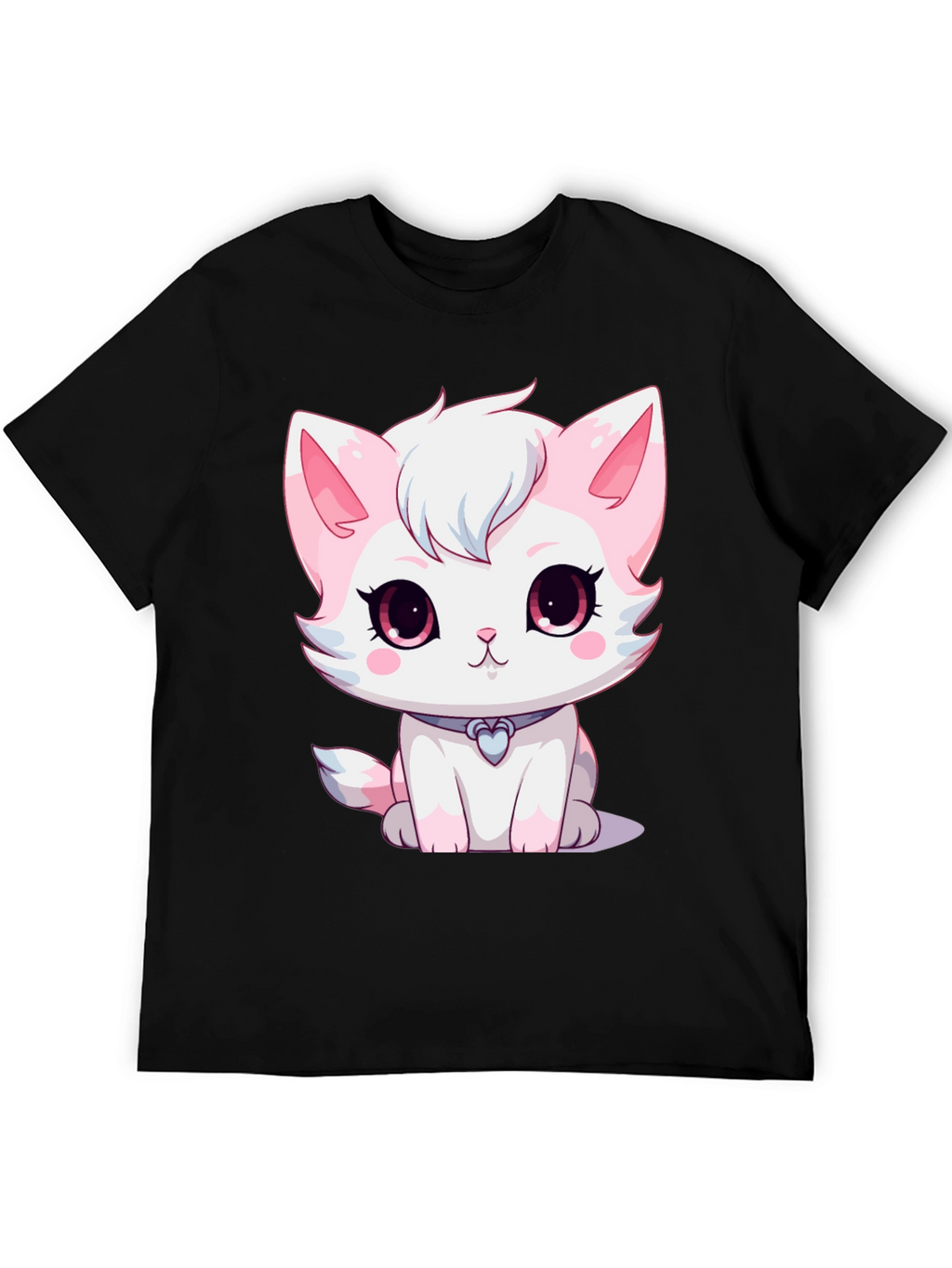 Cute Cartoon Kitten T-Shirt