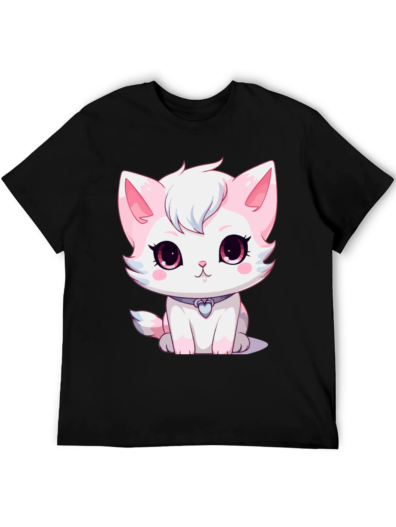 Cute Cartoon Kitten T-Shirt