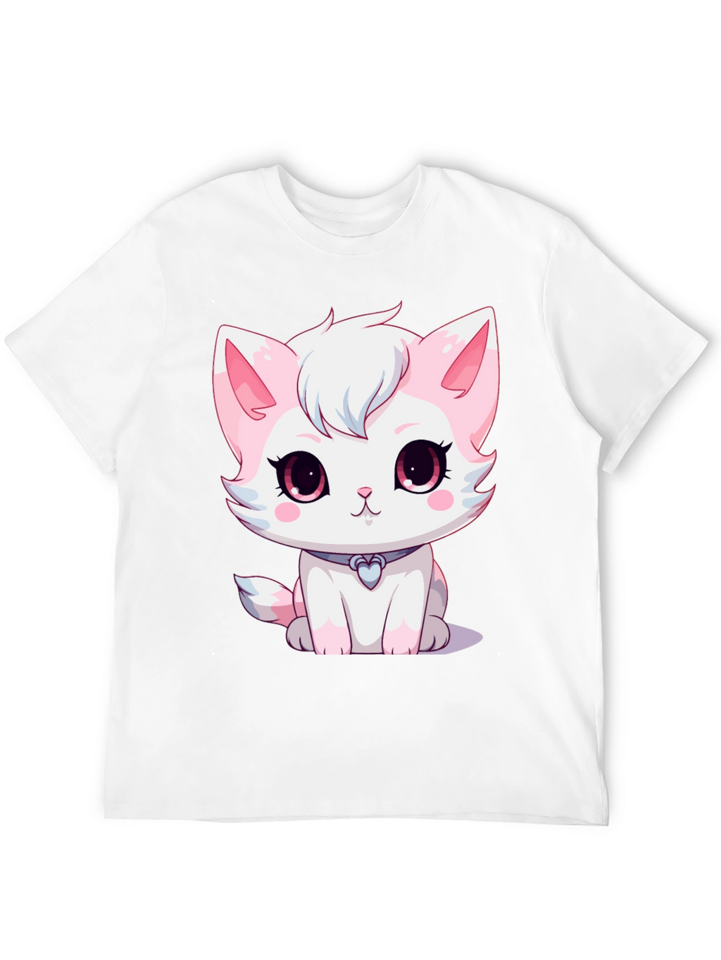 Cute Cartoon Kitten T-Shirt