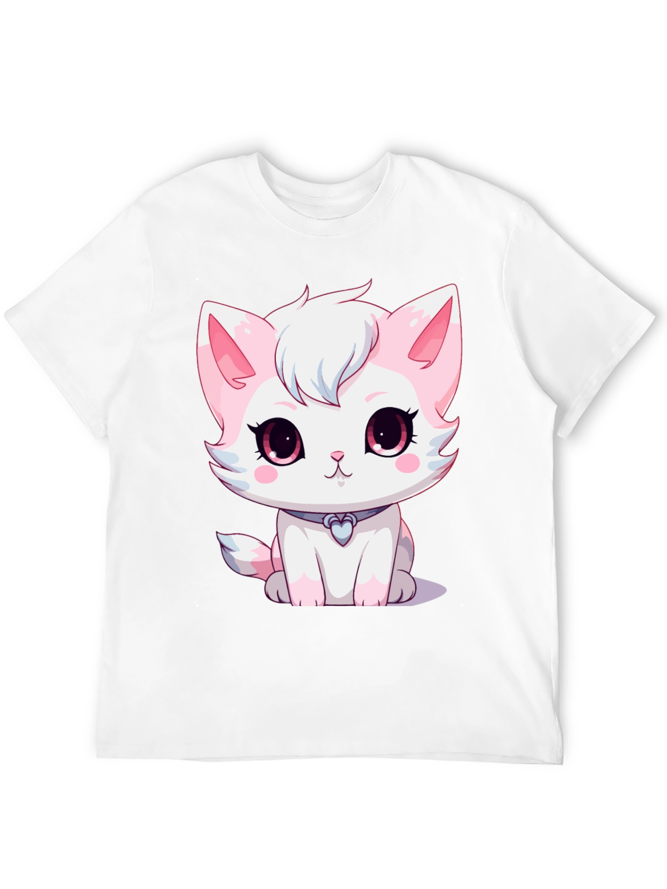 Cute Cartoon Kitten T-Shirt