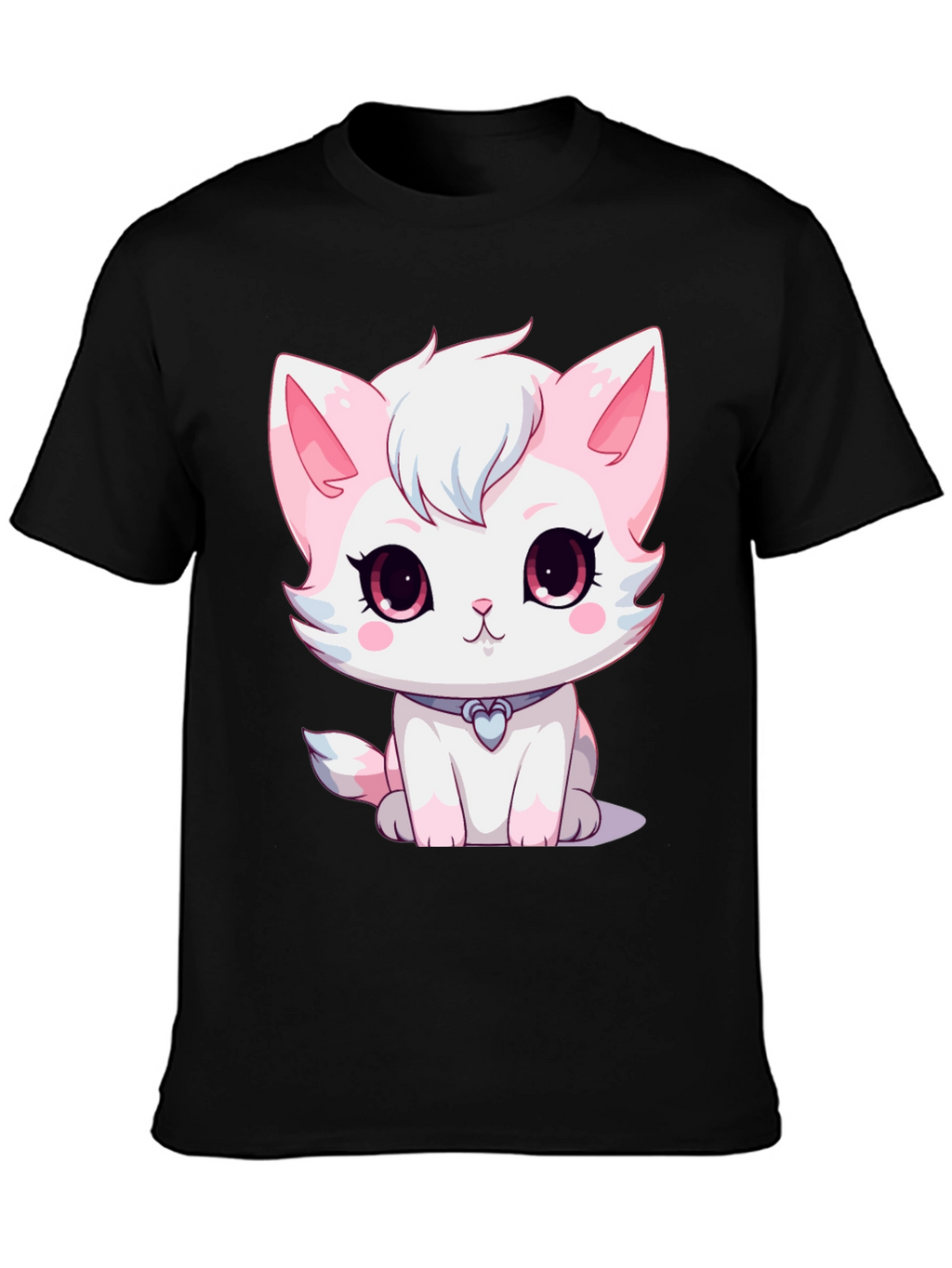 Cute Cartoon Kitten T-Shirt