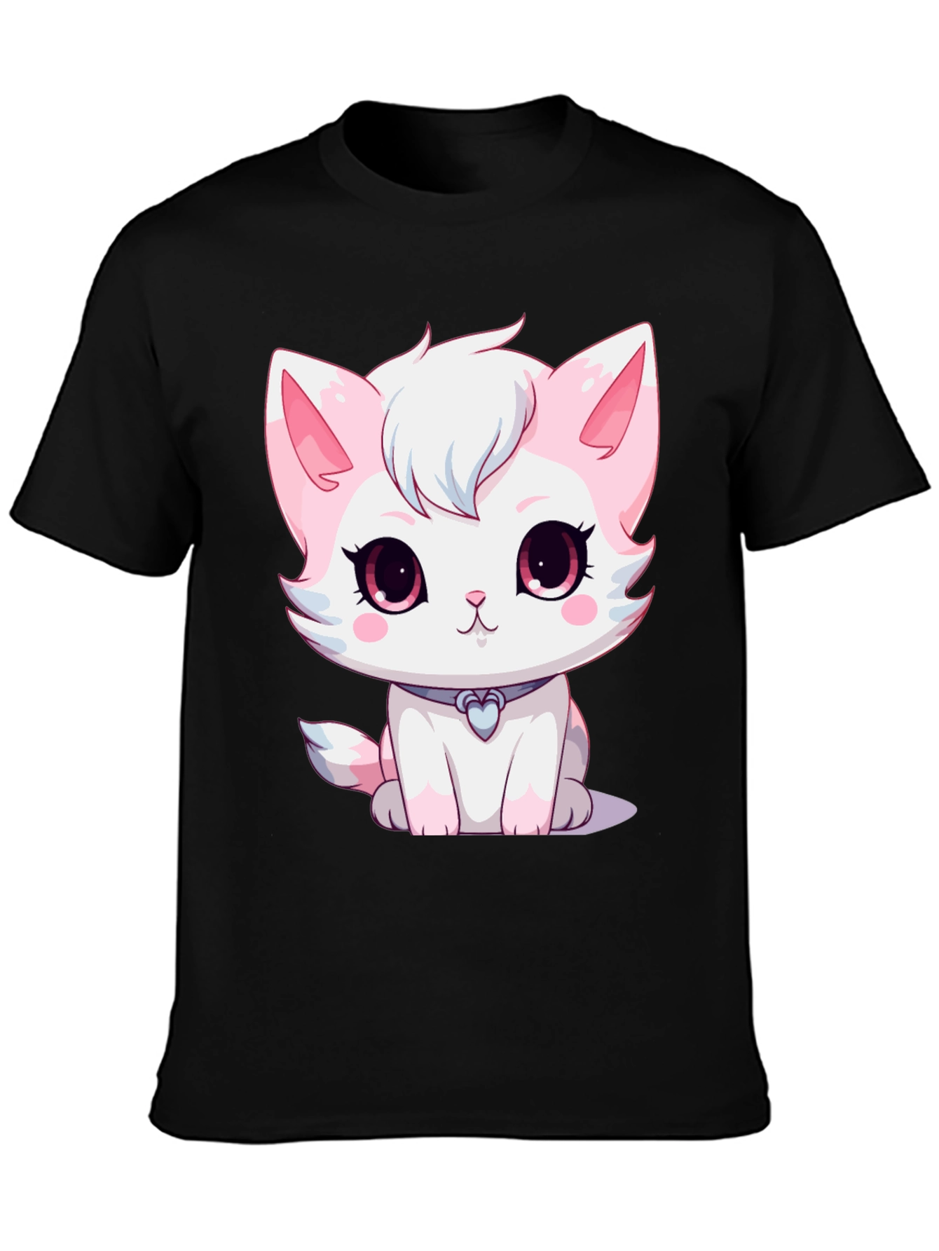 Cute Cartoon Kitten T-Shirt