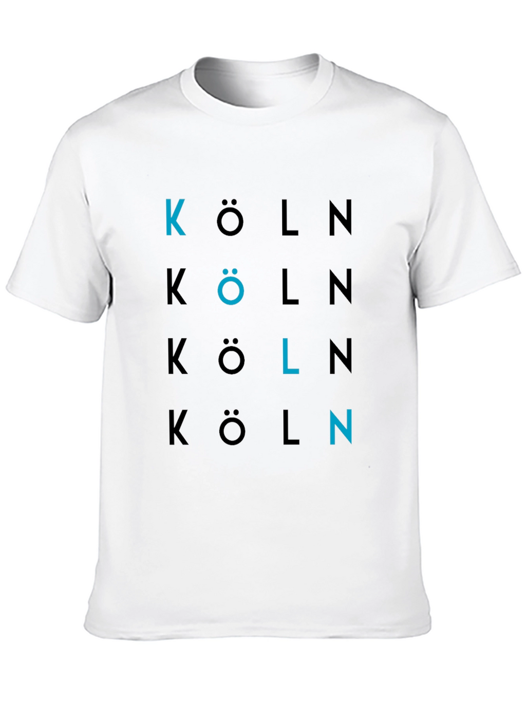 Köln Graphic Print Crew Neck T-Shirt