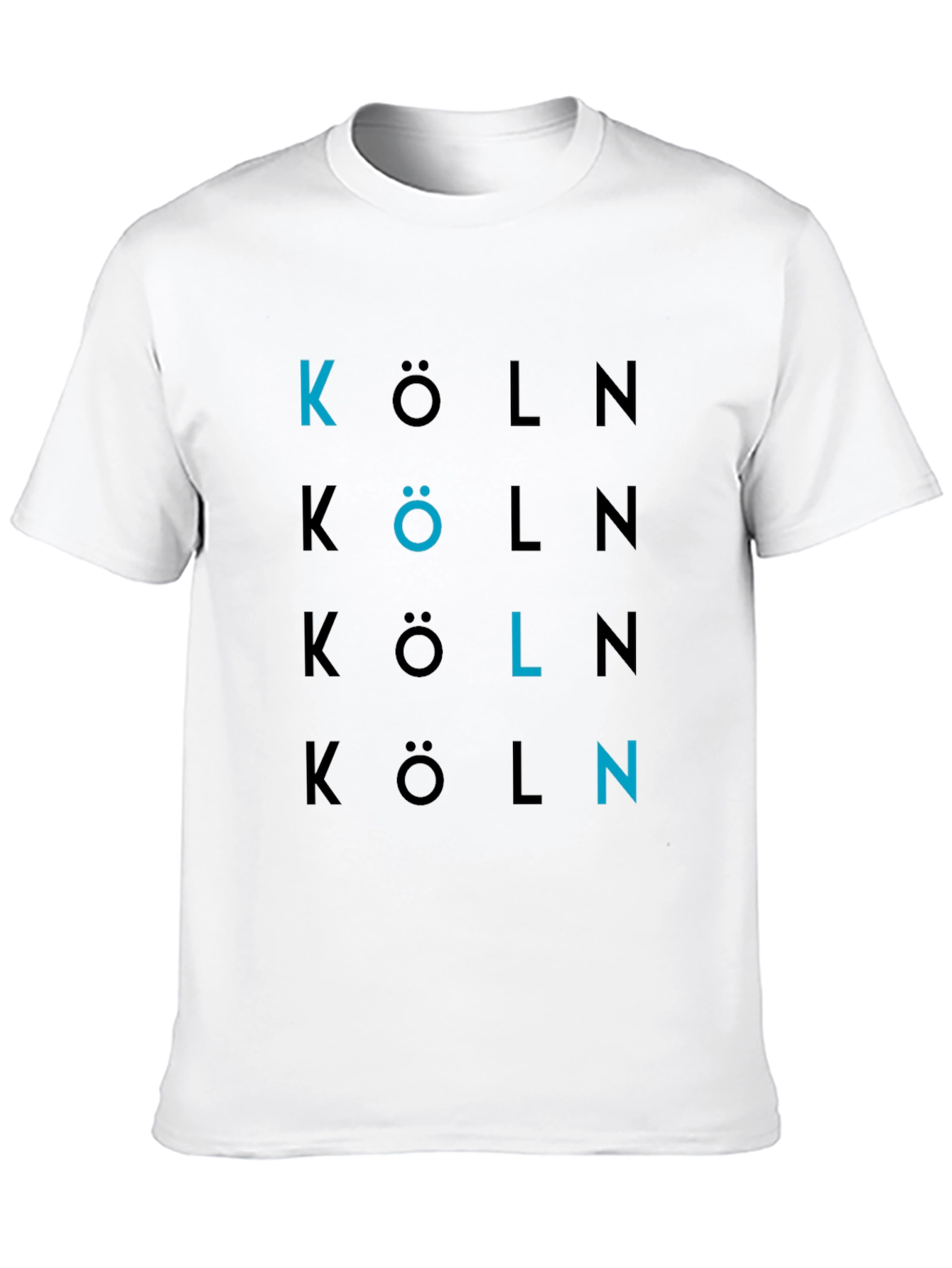 Köln Graphic Print Crew Neck T-Shirt