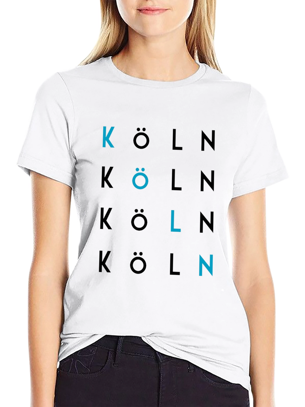 Köln Graphic Print Crew Neck T-Shirt