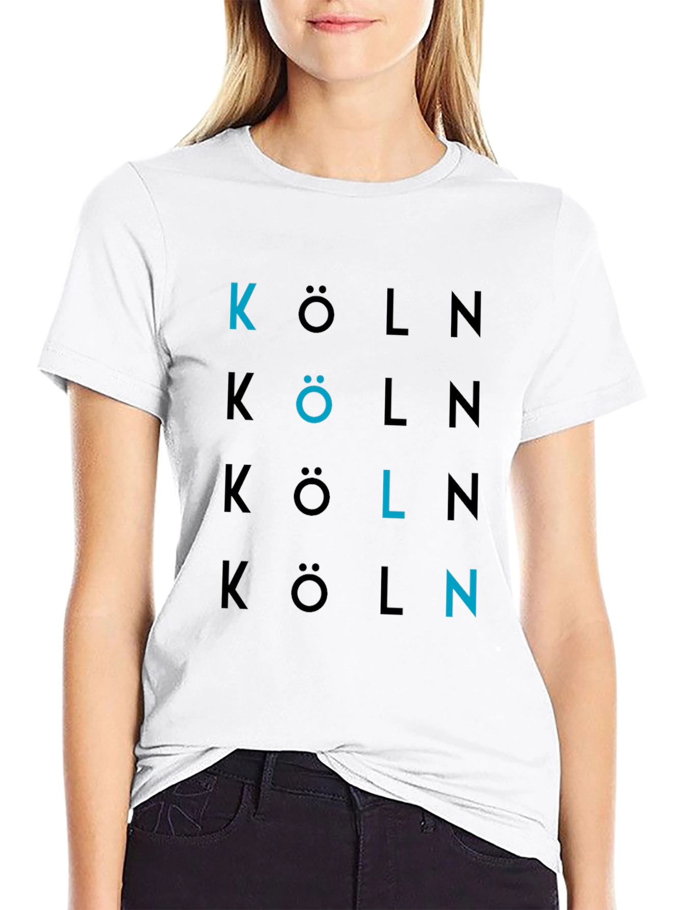 Köln Graphic Print Crew Neck T-Shirt