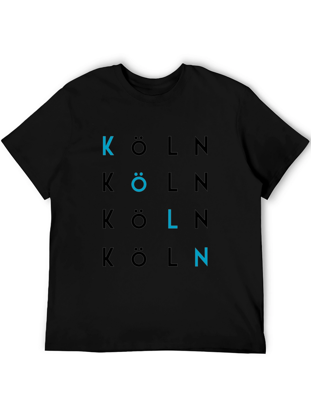 Köln Graphic Print Crew Neck T-Shirt