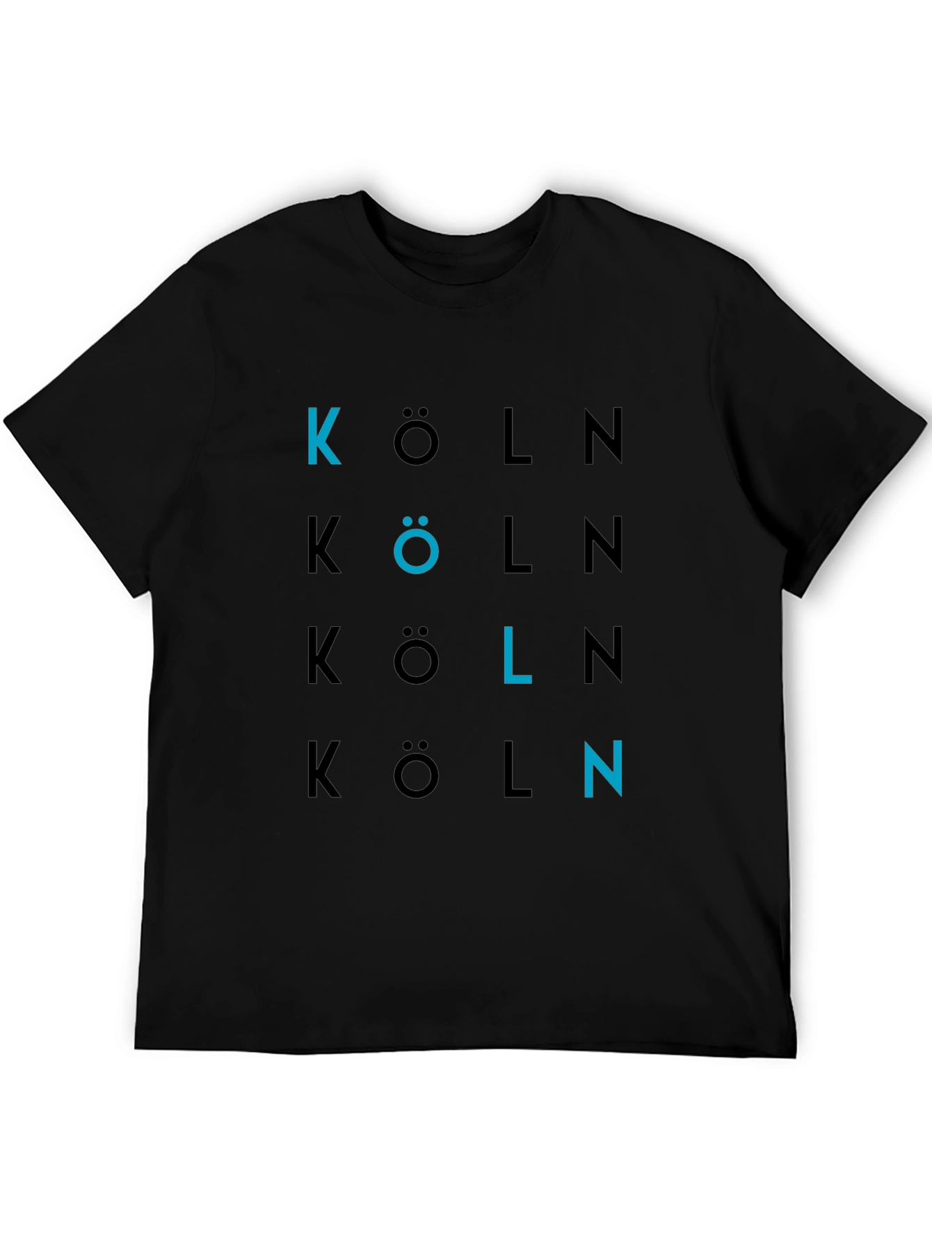 Köln Graphic Print Crew Neck T-Shirt
