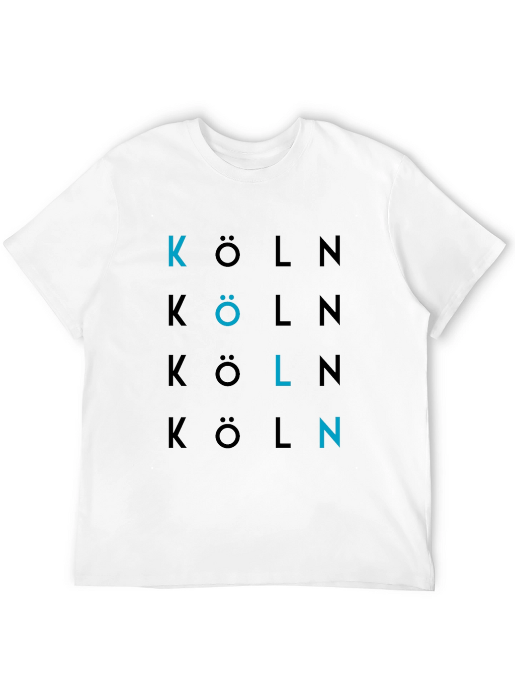 Köln Graphic Print Crew Neck T-Shirt
