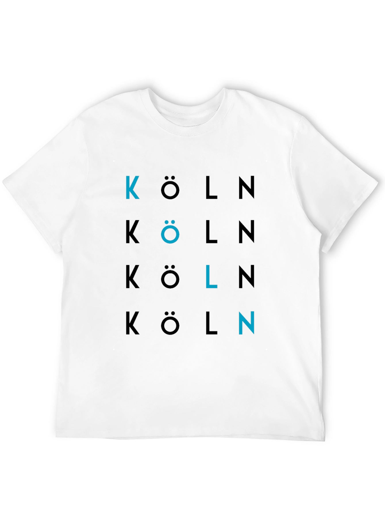Köln Graphic Print Crew Neck T-Shirt