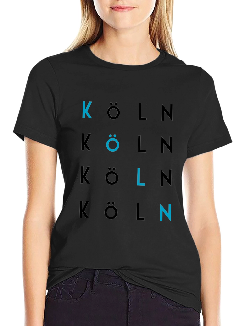 Köln Graphic Print Crew Neck T-Shirt
