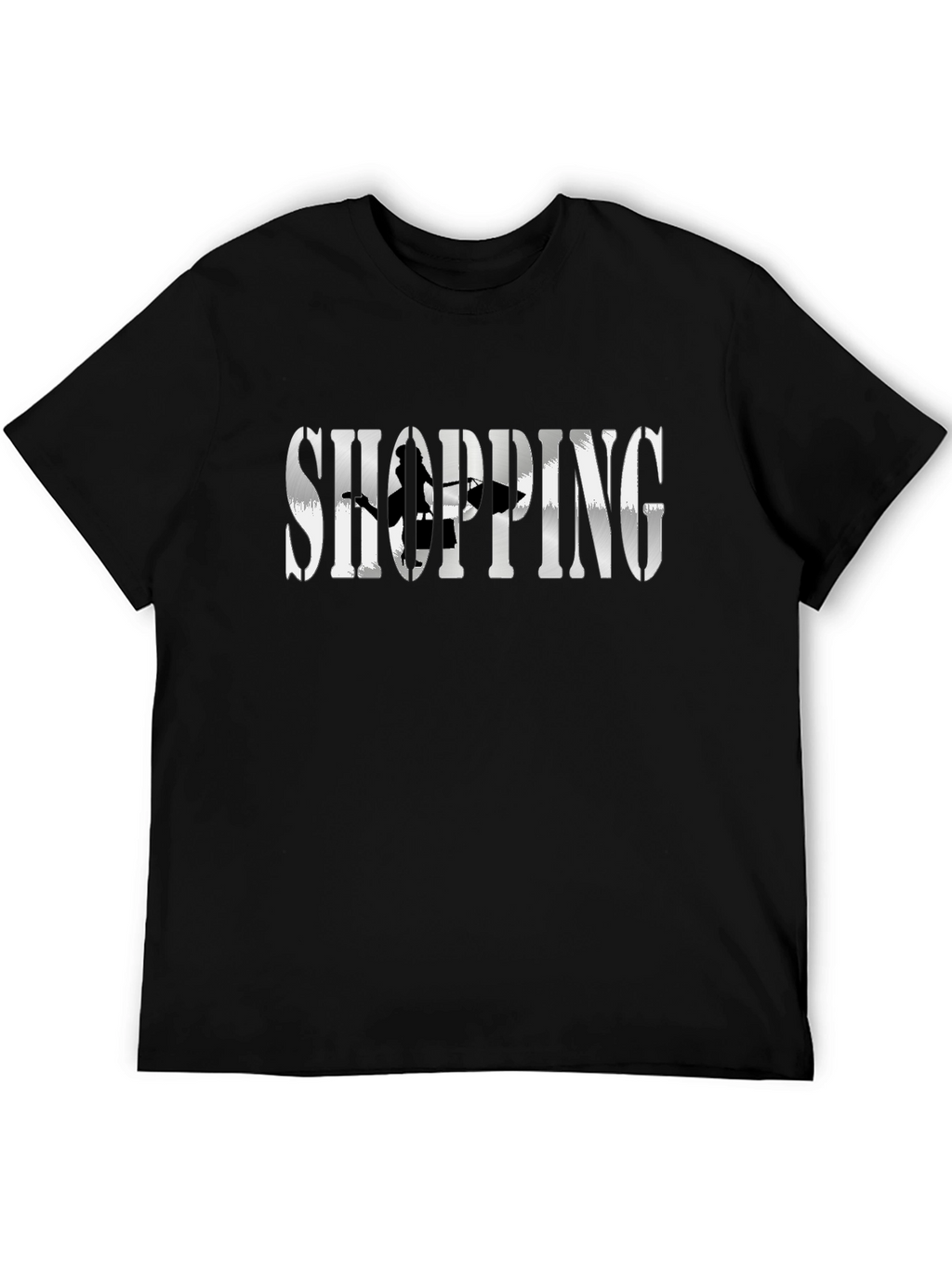 Shopping Graphic T-Shirt