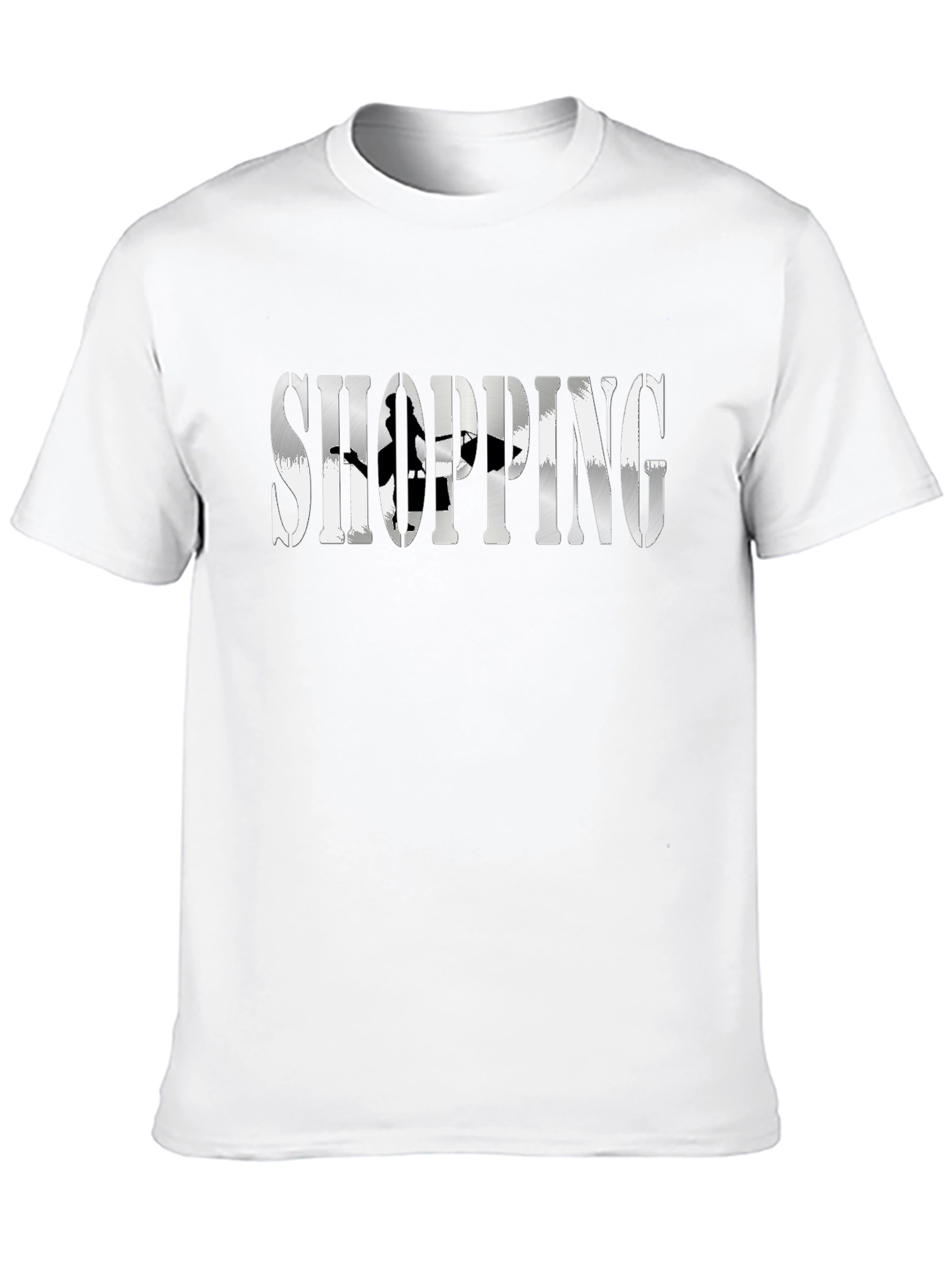 Shopping Graphic T-Shirt