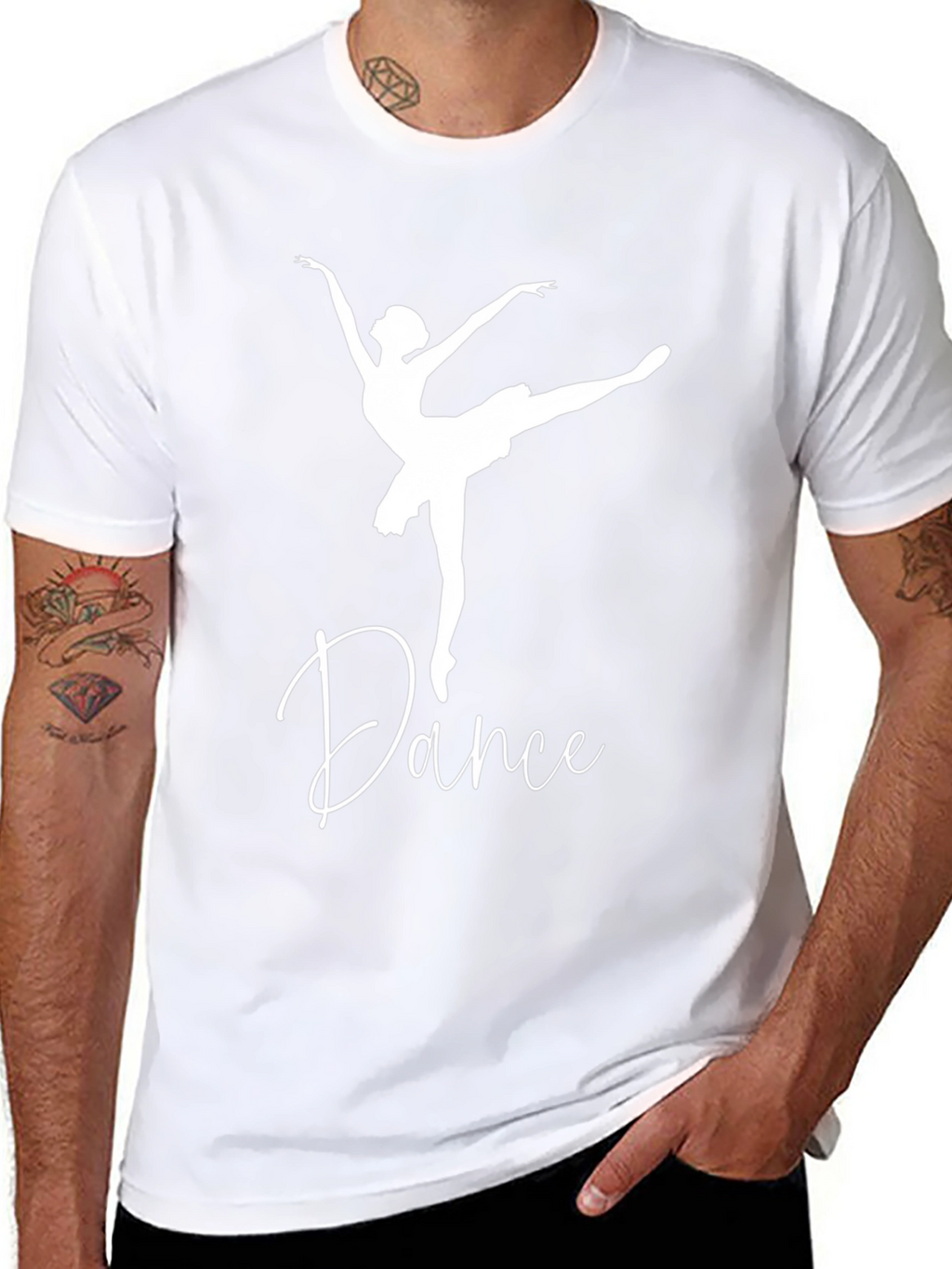 Dance Ballerina Black T-Shirt