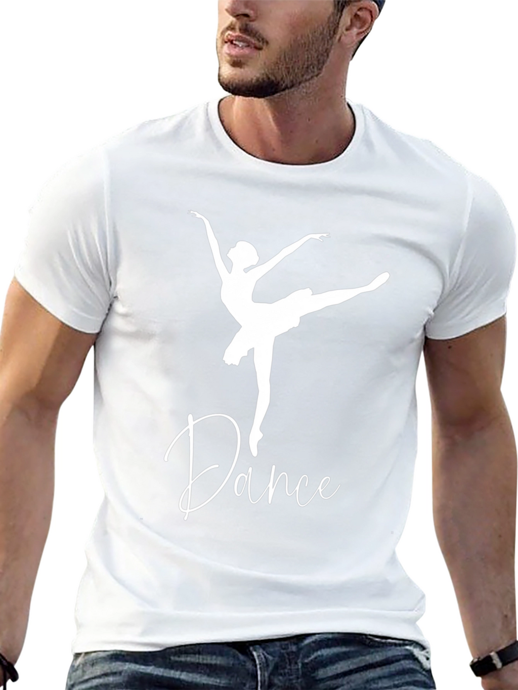 Dance Ballerina Black T-Shirt