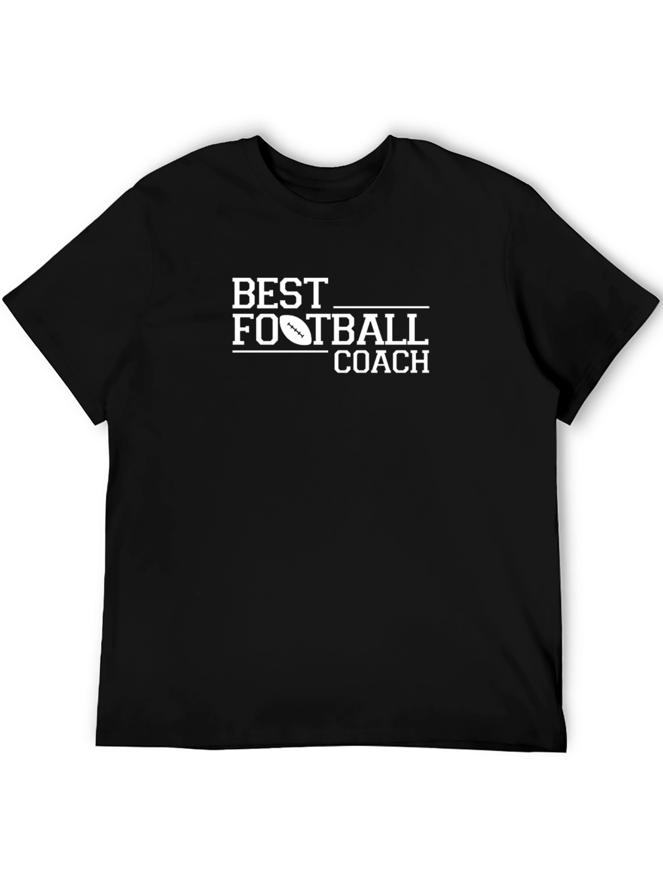 Best Football Coach T-Shirt - Black
