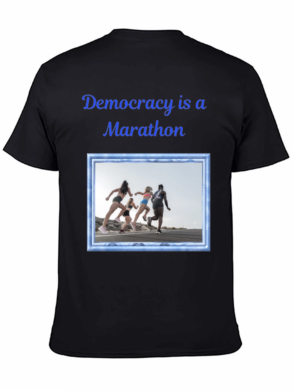 Democracy Marathon Graphic Tee - Unisex