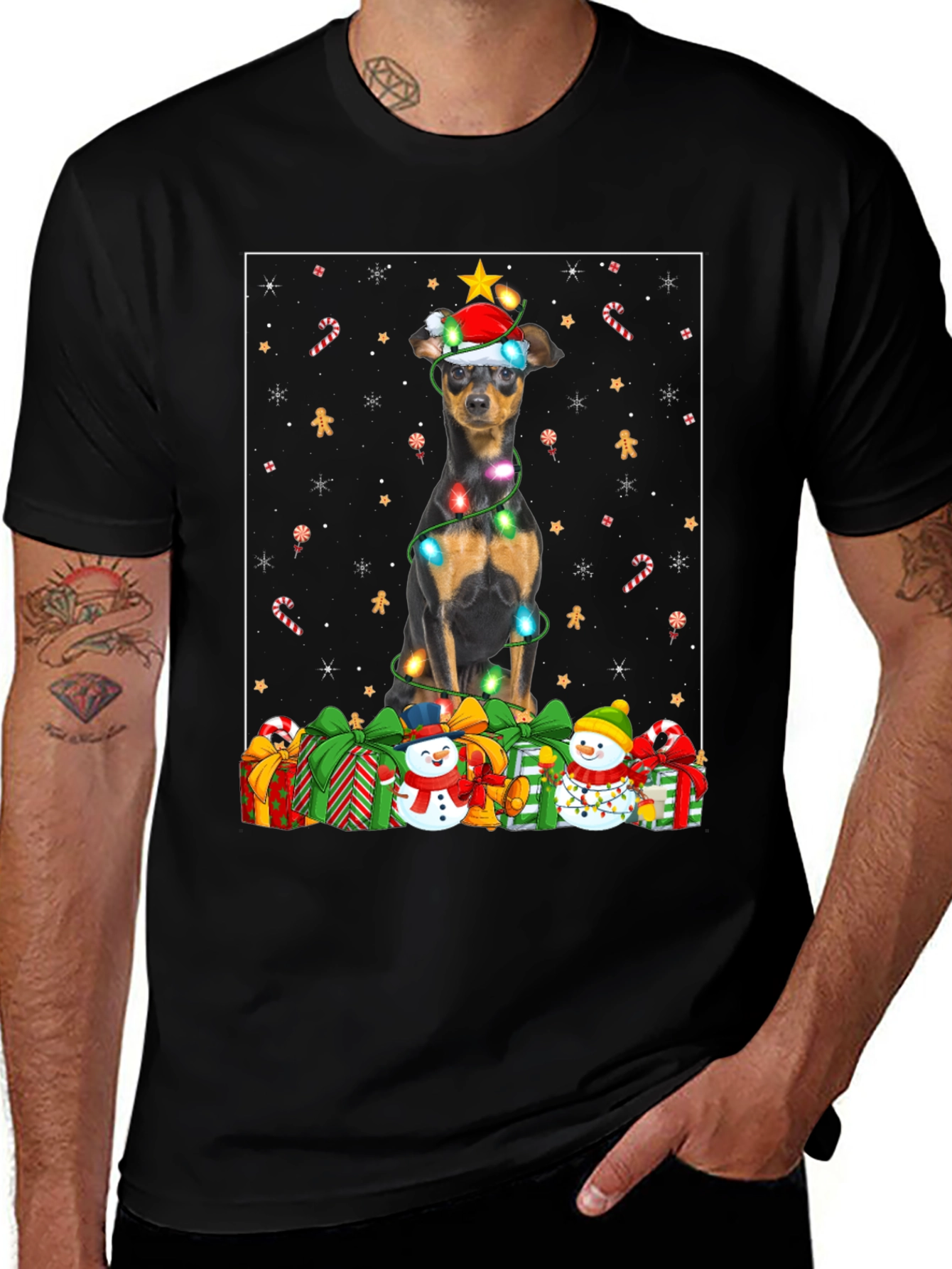 Christmas Dog Lover T-Shirt