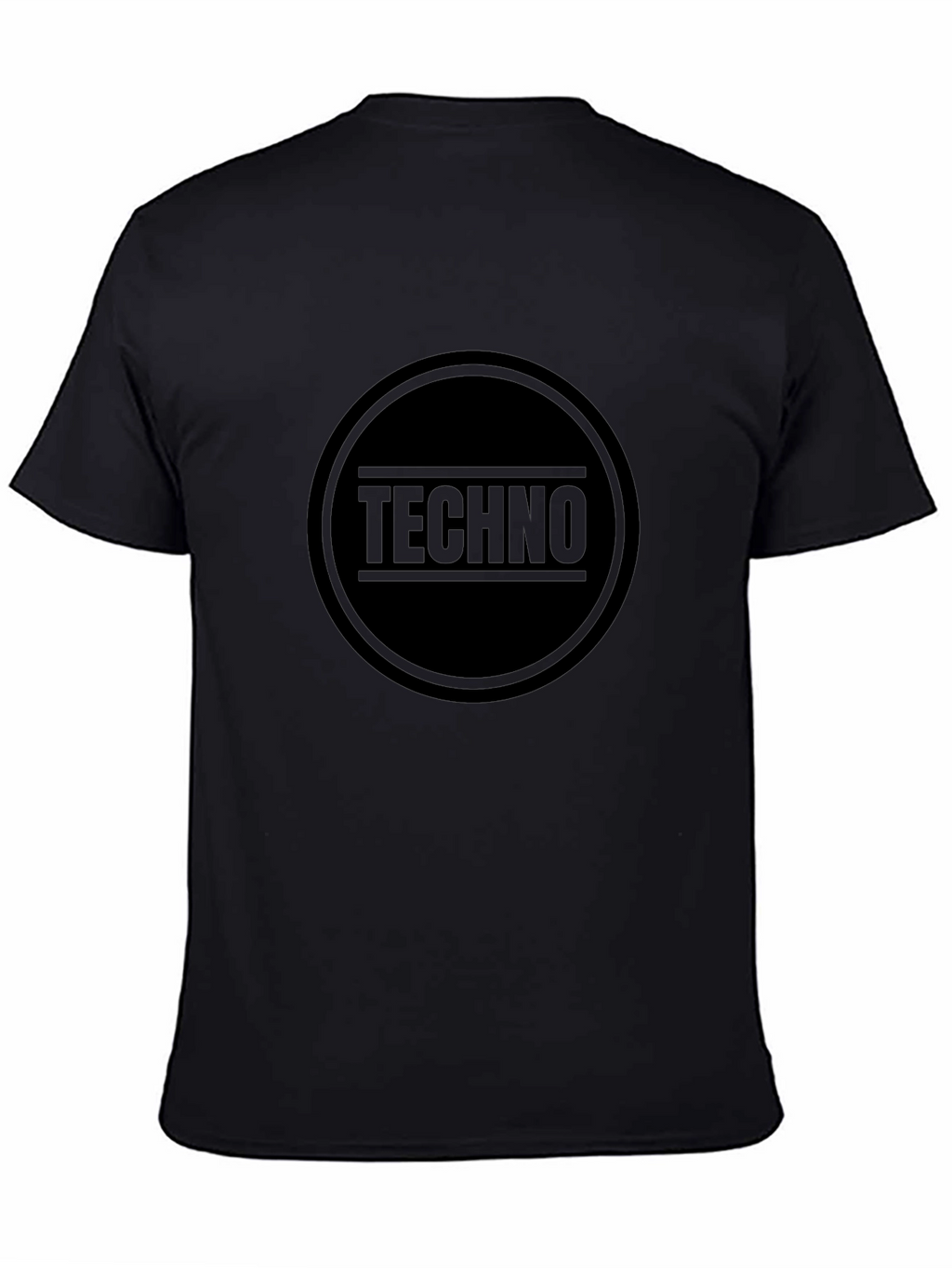 Techno Music T-Shirt - Black Graphic Tee
