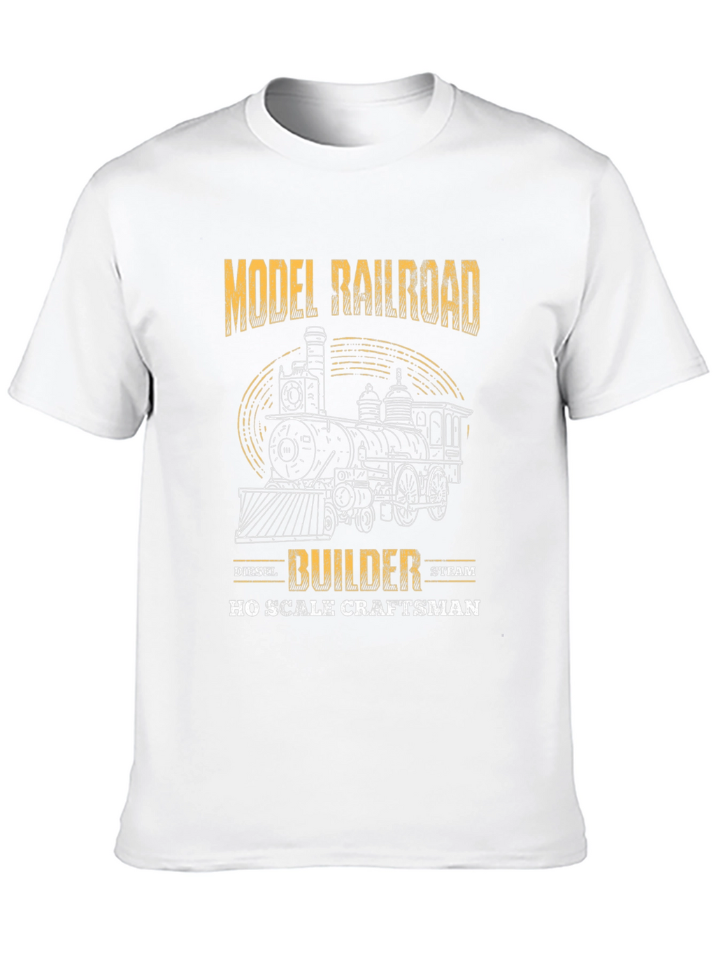 Model Railroad Builder T-Shirt - Hobby Enthusiast Tee