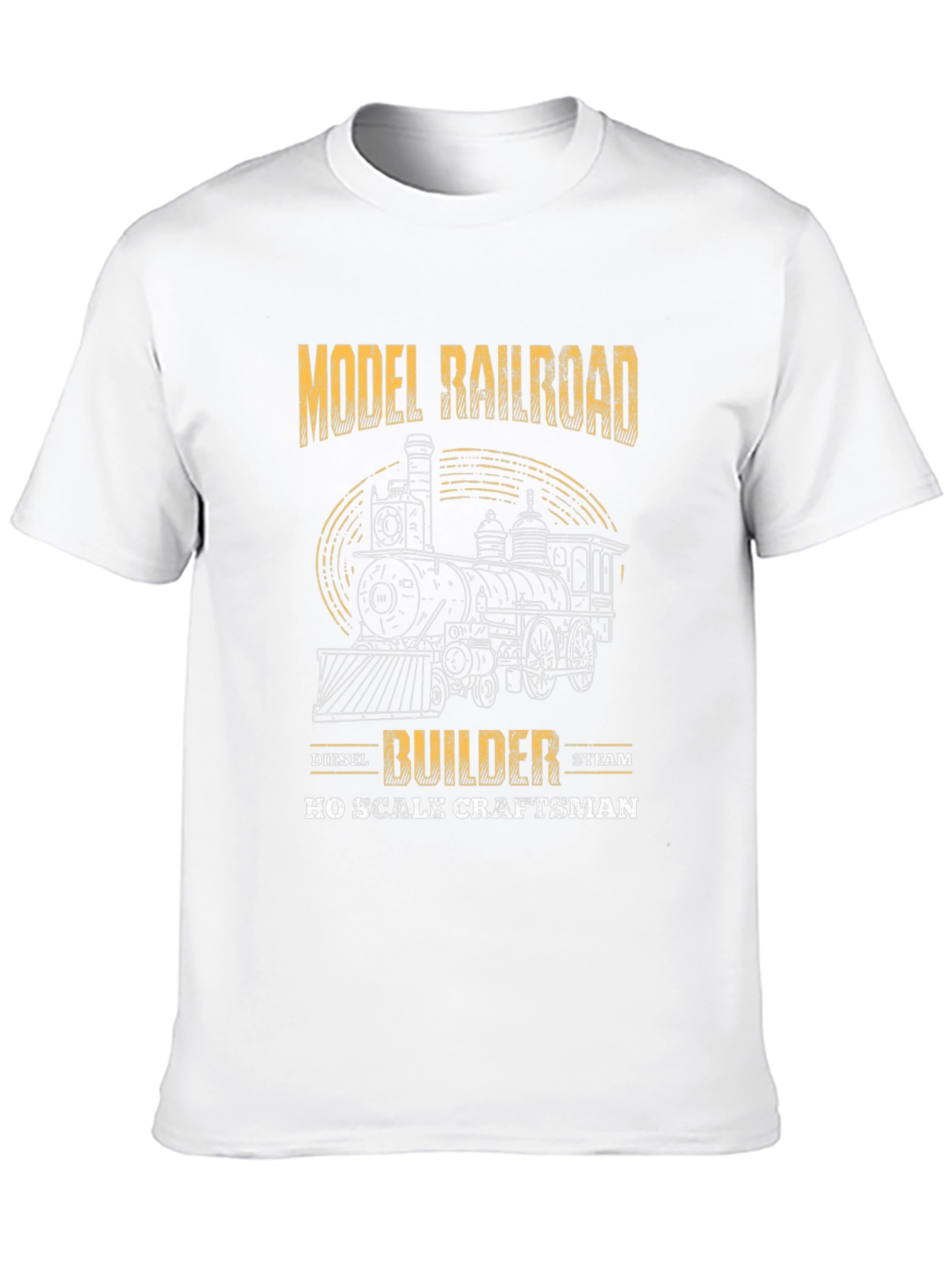 Model Railroad Builder T-Shirt - Hobby Enthusiast Tee
