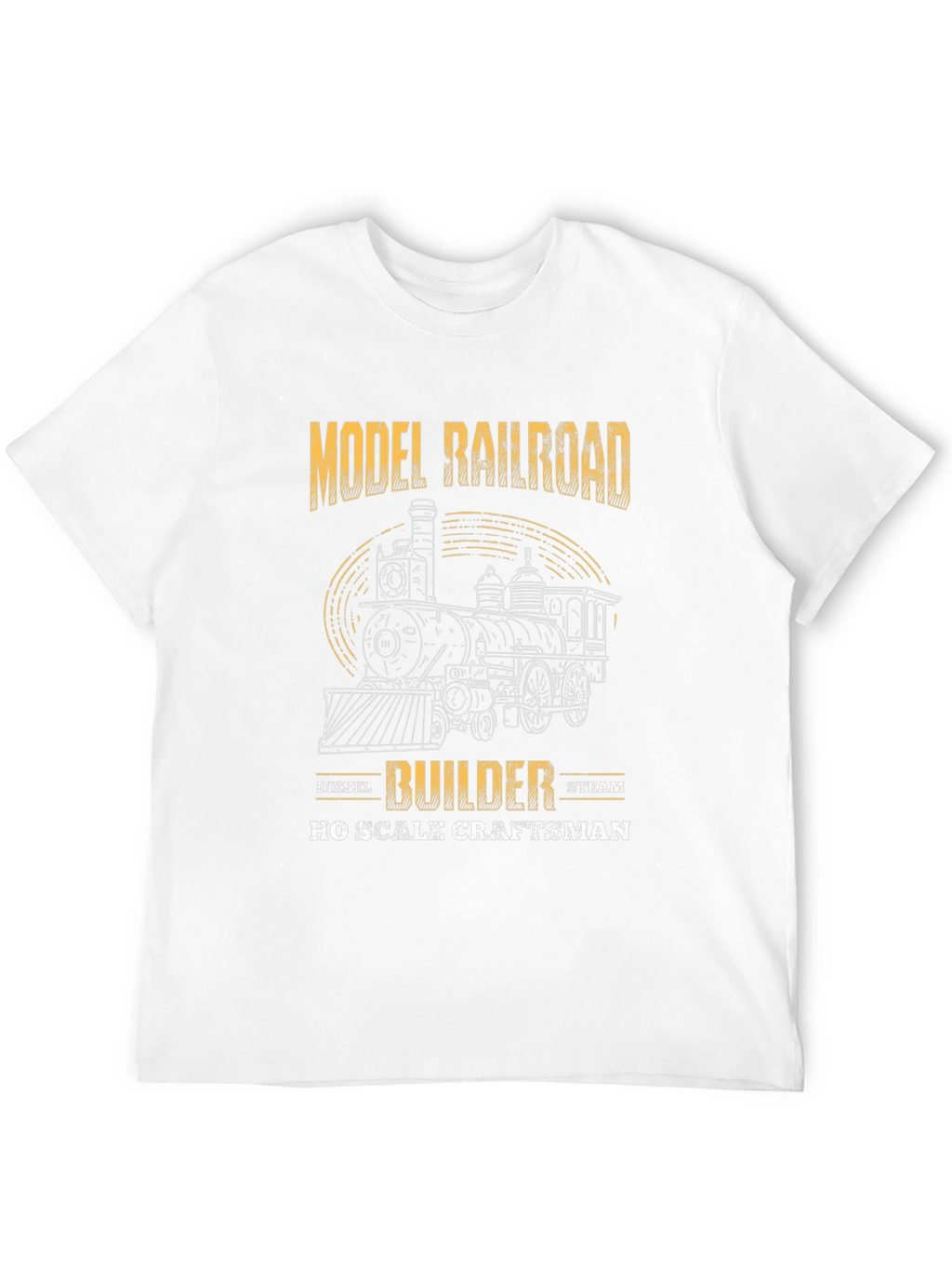 Model Railroad Builder T-Shirt - Hobby Enthusiast Tee