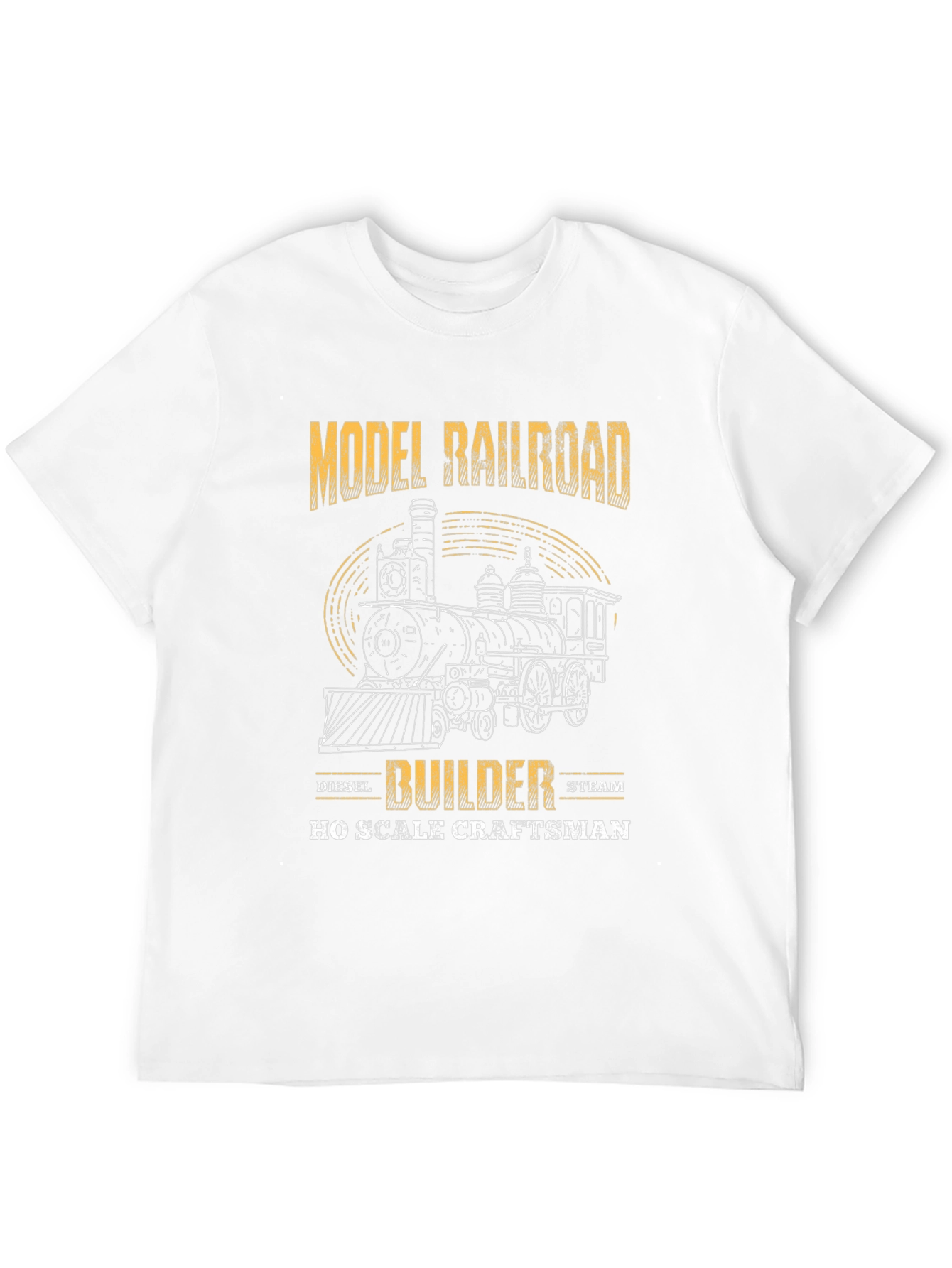 Model Railroad Builder T-Shirt - Hobby Enthusiast Tee