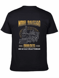 Model Railroad Builder T-Shirt - Hobby Enthusiast Tee