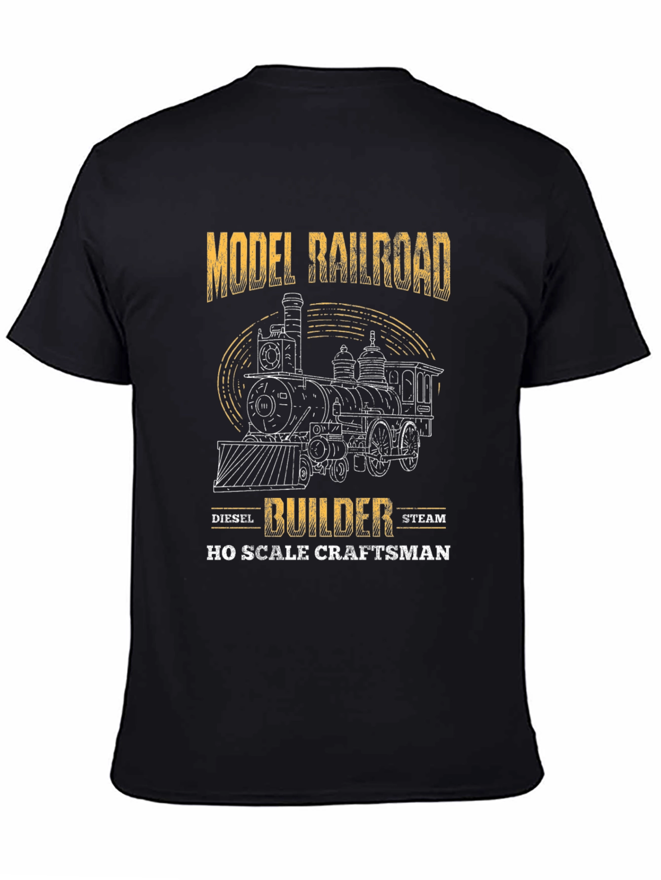 Model Railroad Builder T-Shirt - Hobby Enthusiast Tee