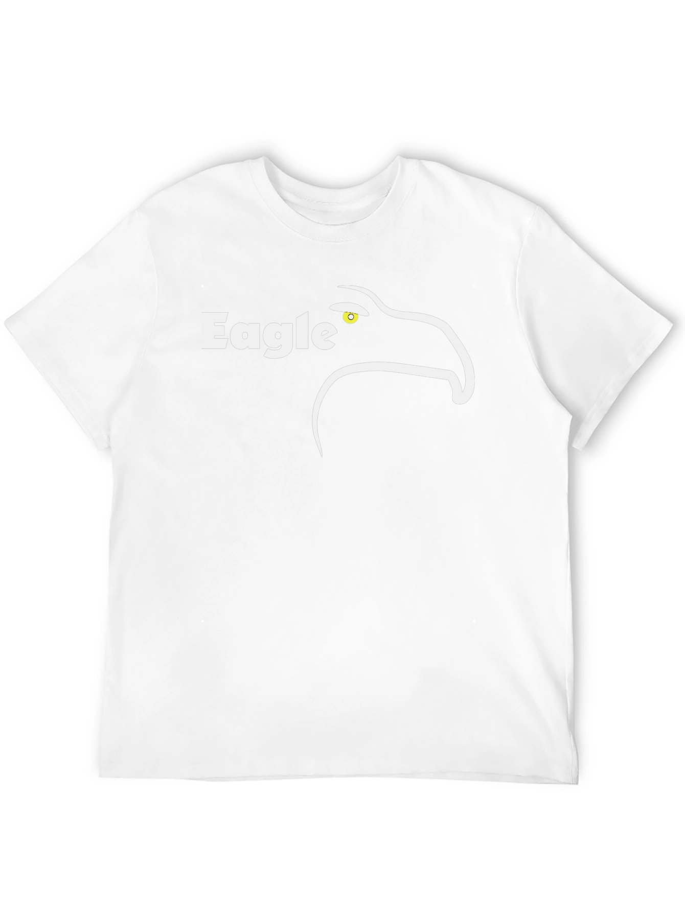 Eagle Graphic T-Shirt - Black Crew Neck Tee