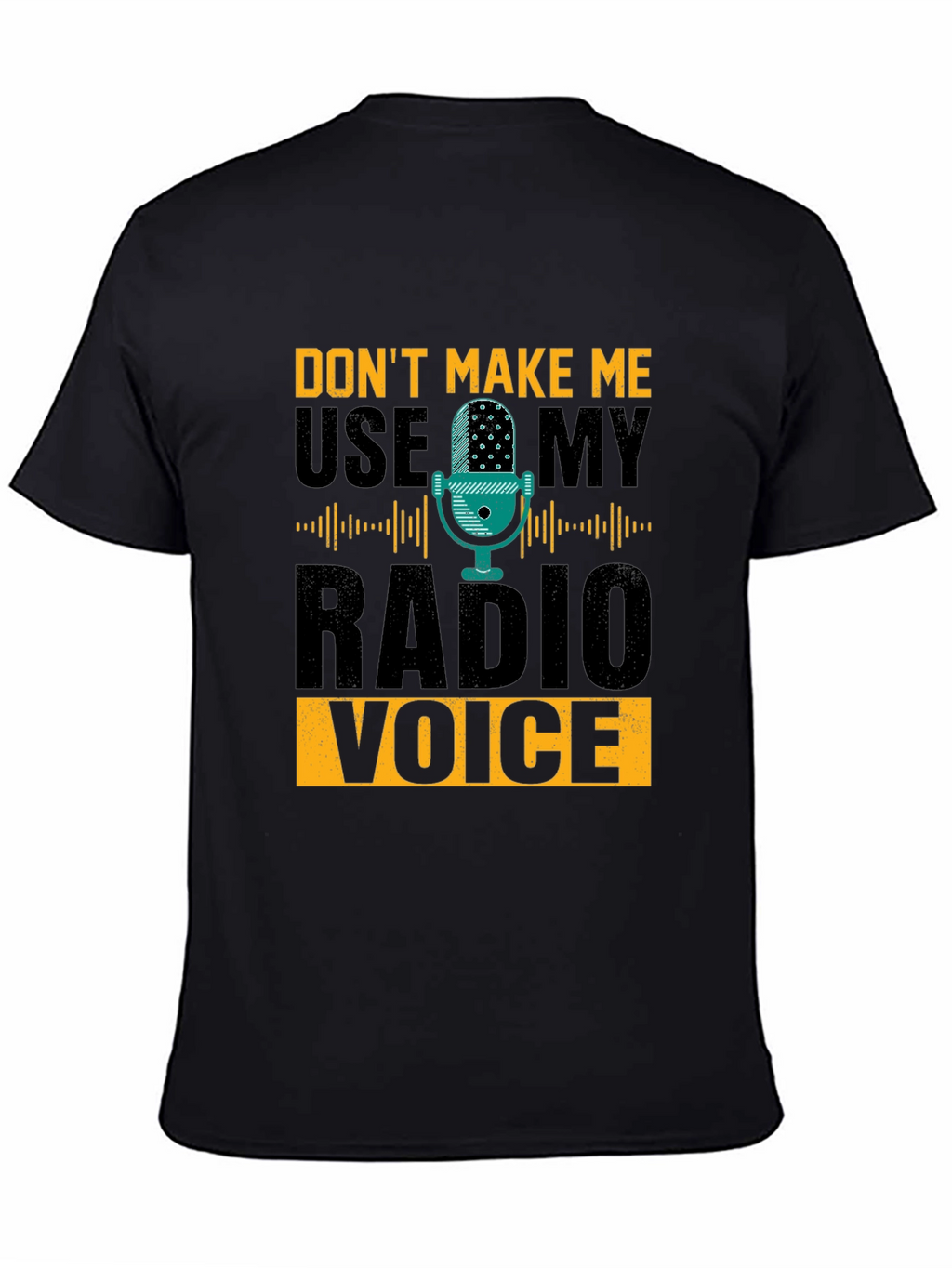 Radio Voice T-Shirt - Funny DJ Broadcaster Tee