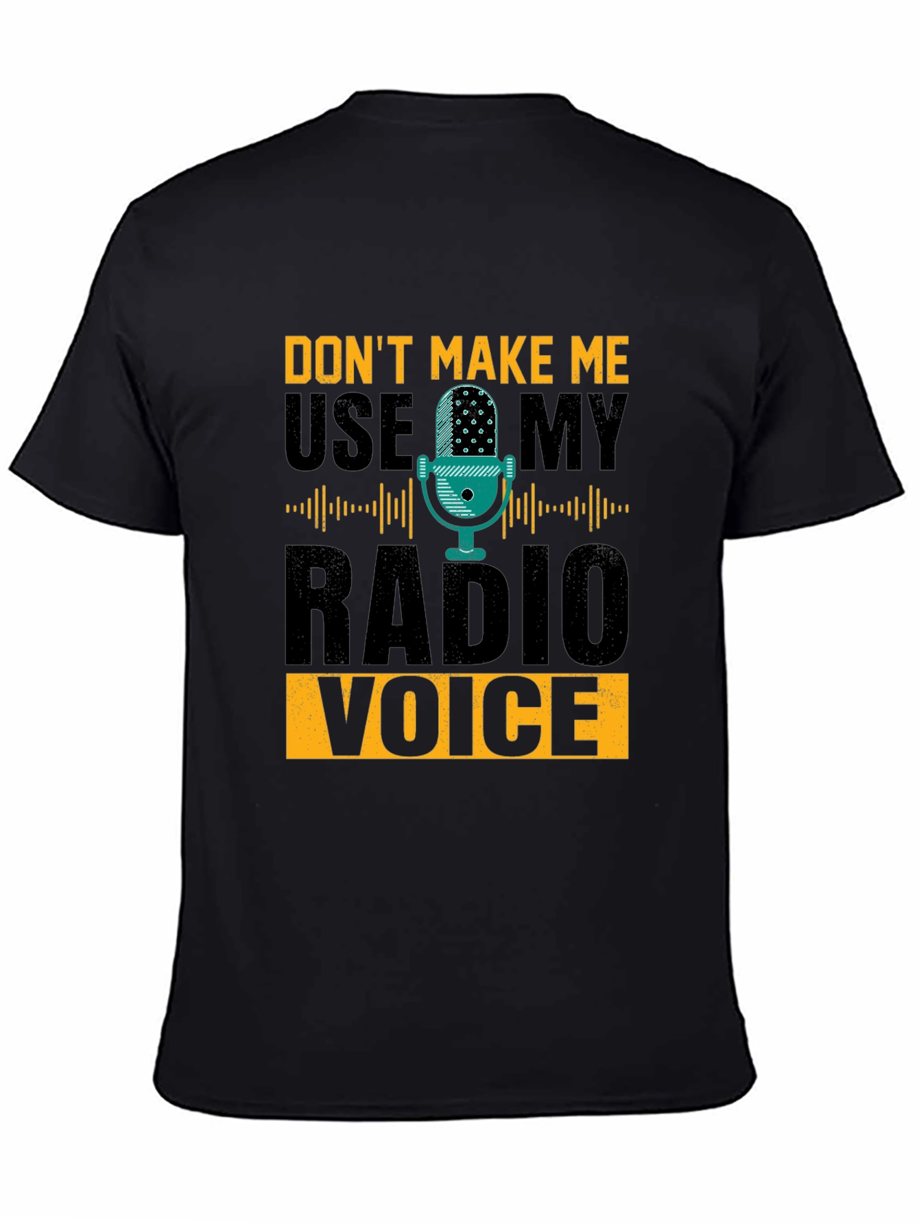 Radio Voice T-Shirt - Funny DJ Broadcaster Tee