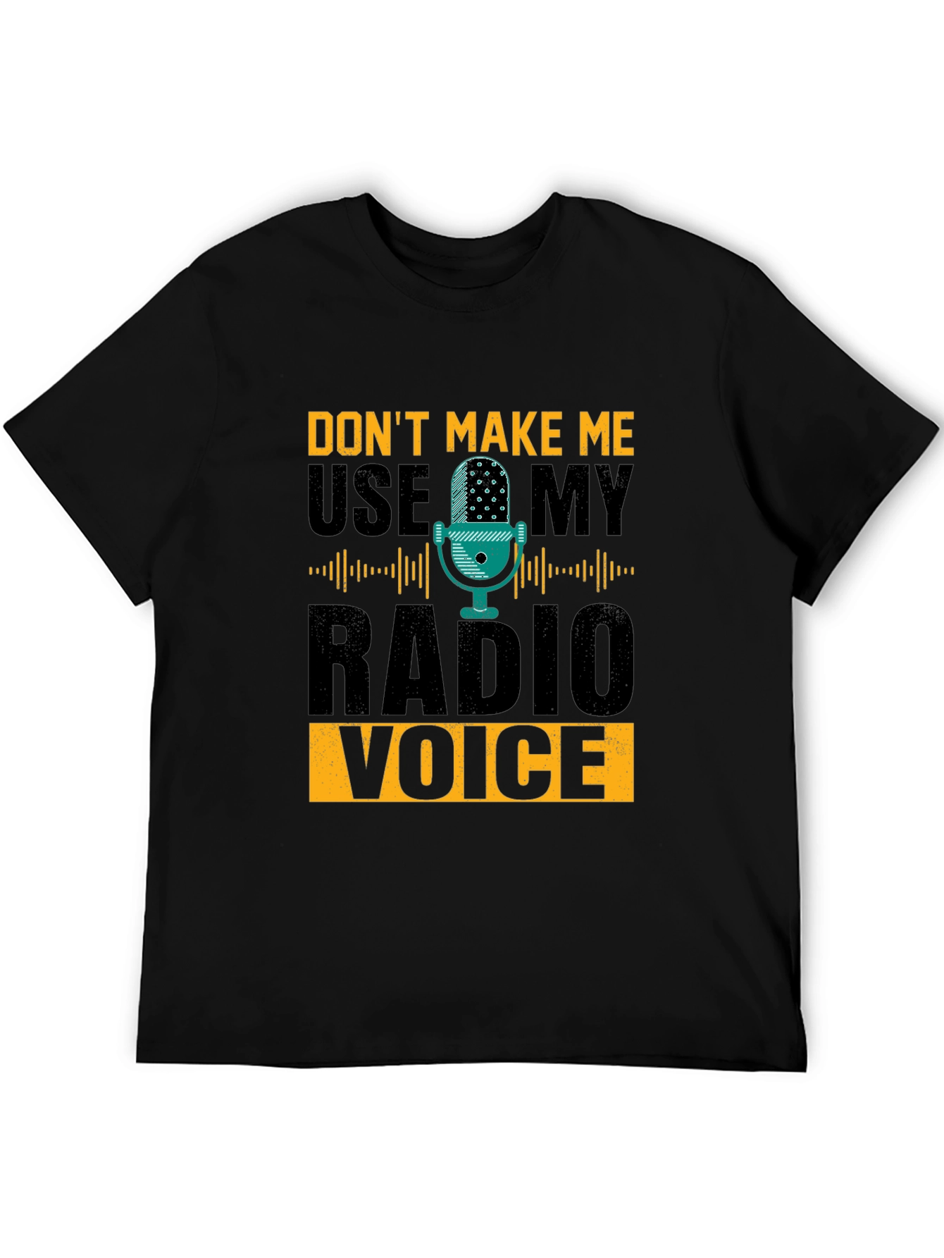 Radio Voice T-Shirt - Funny DJ Broadcaster Tee