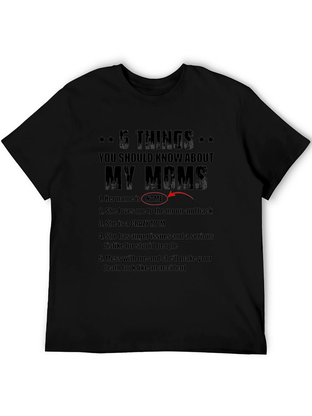 5 Things You Should Know About My Moms T-Shirt